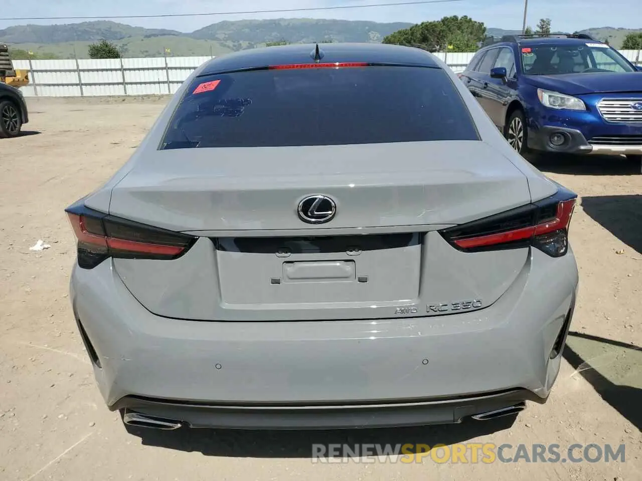 6 Photograph of a damaged car JTHGZ5DC5P5011948 LEXUS RC350 2023