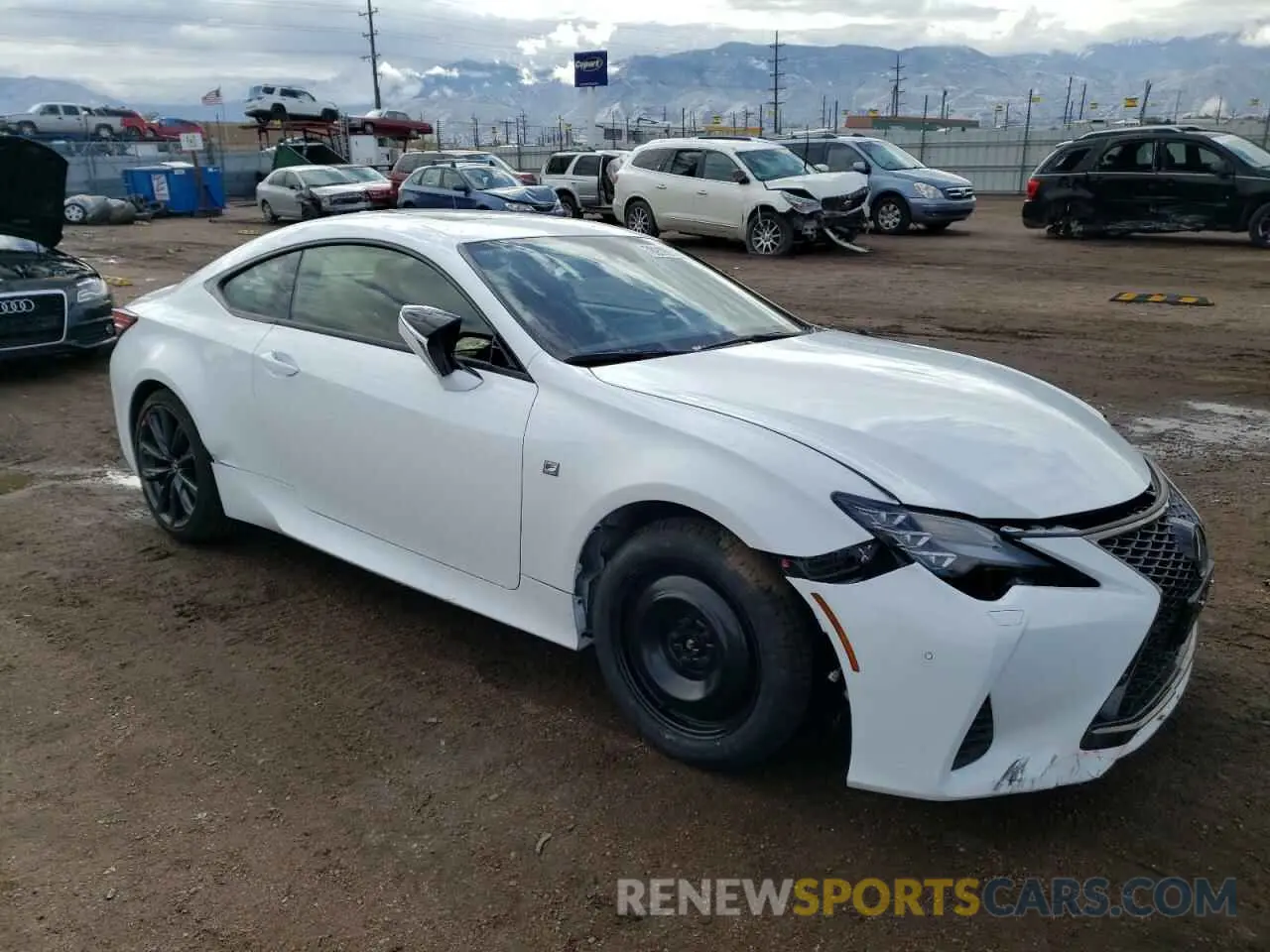 4 Photograph of a damaged car JTHGZ5DC9P5012357 LEXUS RC350 2023