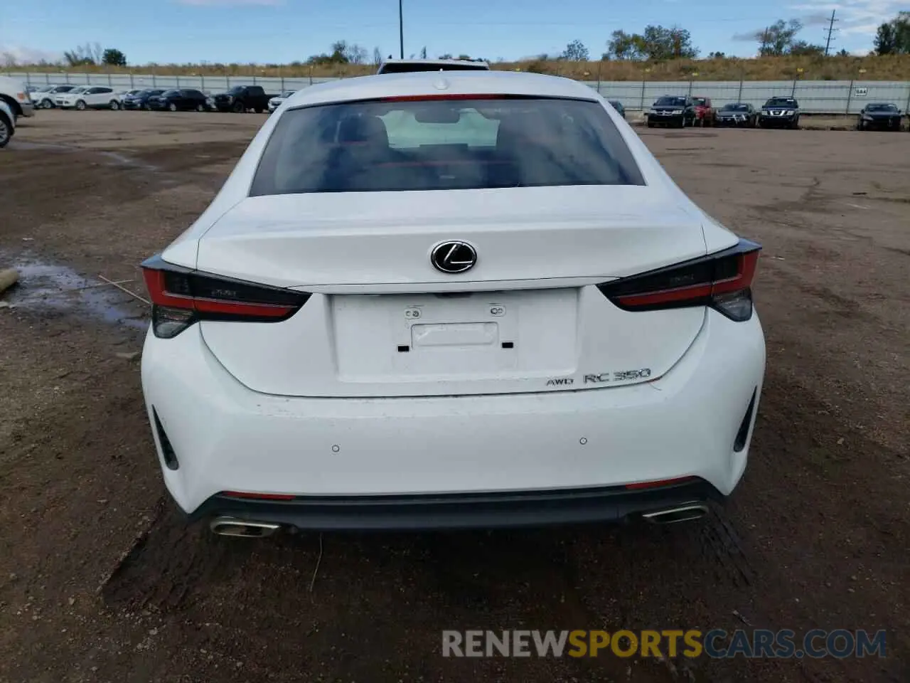 6 Photograph of a damaged car JTHGZ5DC9P5012357 LEXUS RC350 2023