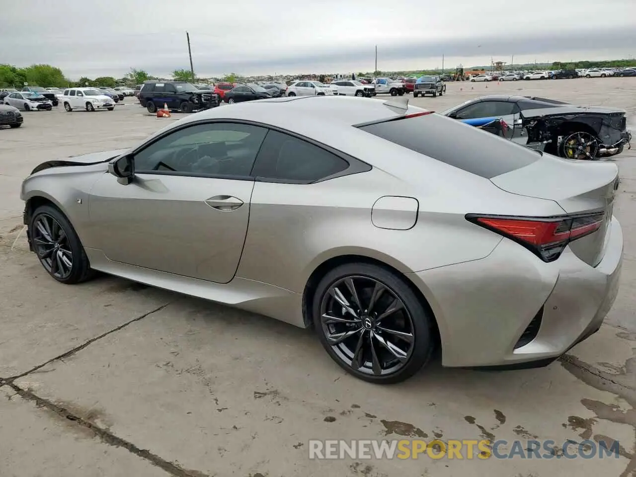 2 Photograph of a damaged car JTHGZ5BC7R5027753 LEXUS RC350 2024