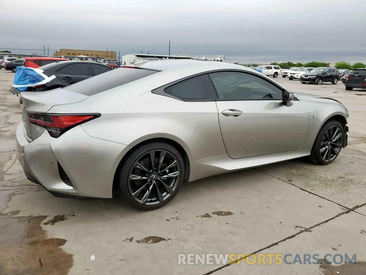 3 Photograph of a damaged car JTHGZ5BC7R5027753 LEXUS RC350 2024
