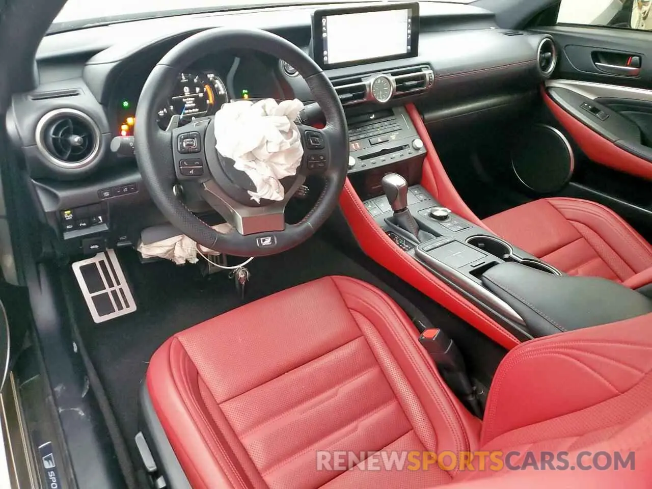 8 Photograph of a damaged car JTHGZ5BC7R5027753 LEXUS RC350 2024