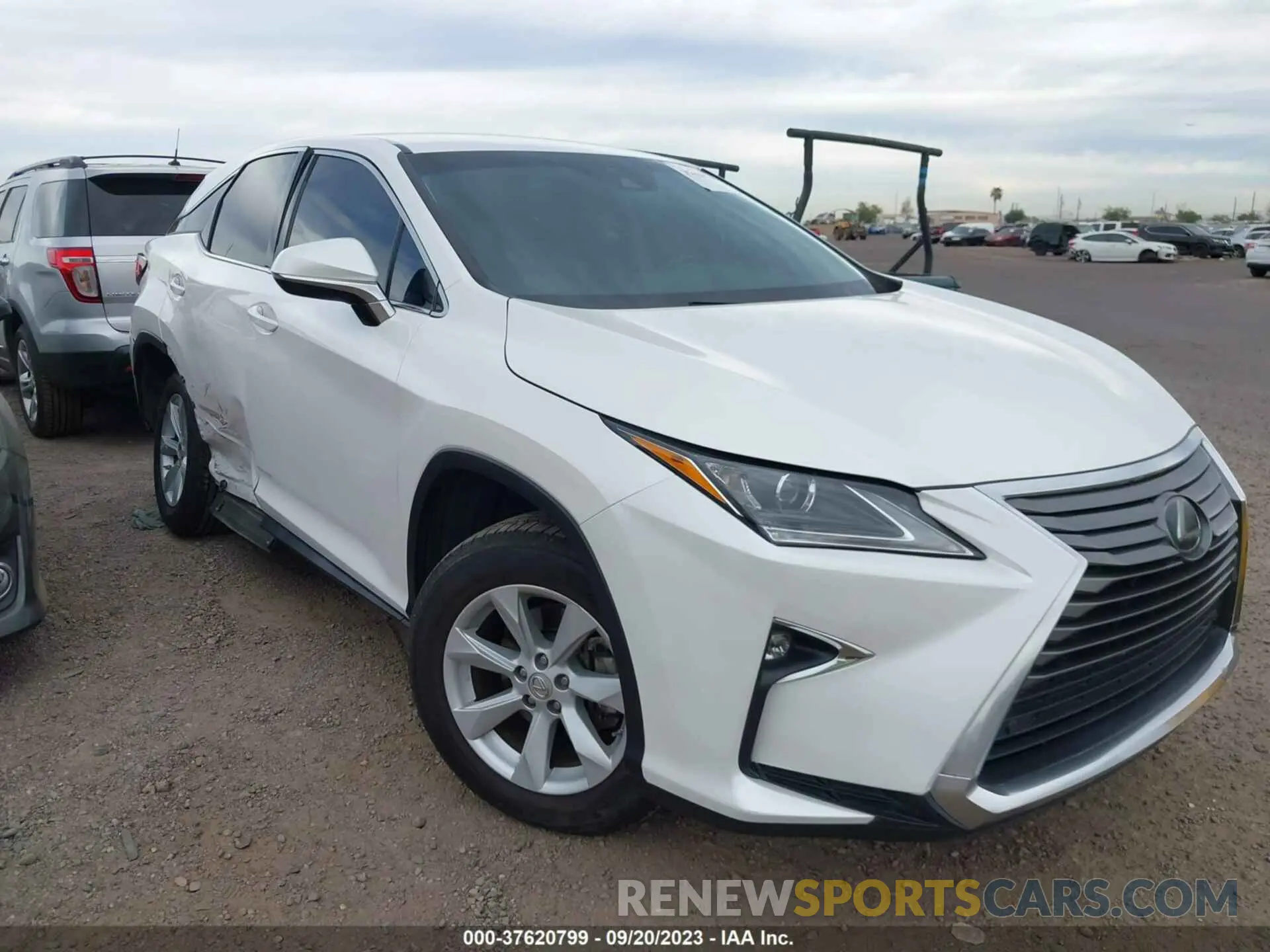 1 Photograph of a damaged car 2T2ZZMCA1HC039928 LEXUS RX 2017