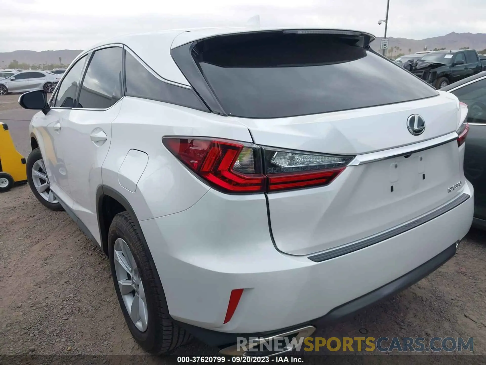 3 Photograph of a damaged car 2T2ZZMCA1HC039928 LEXUS RX 2017