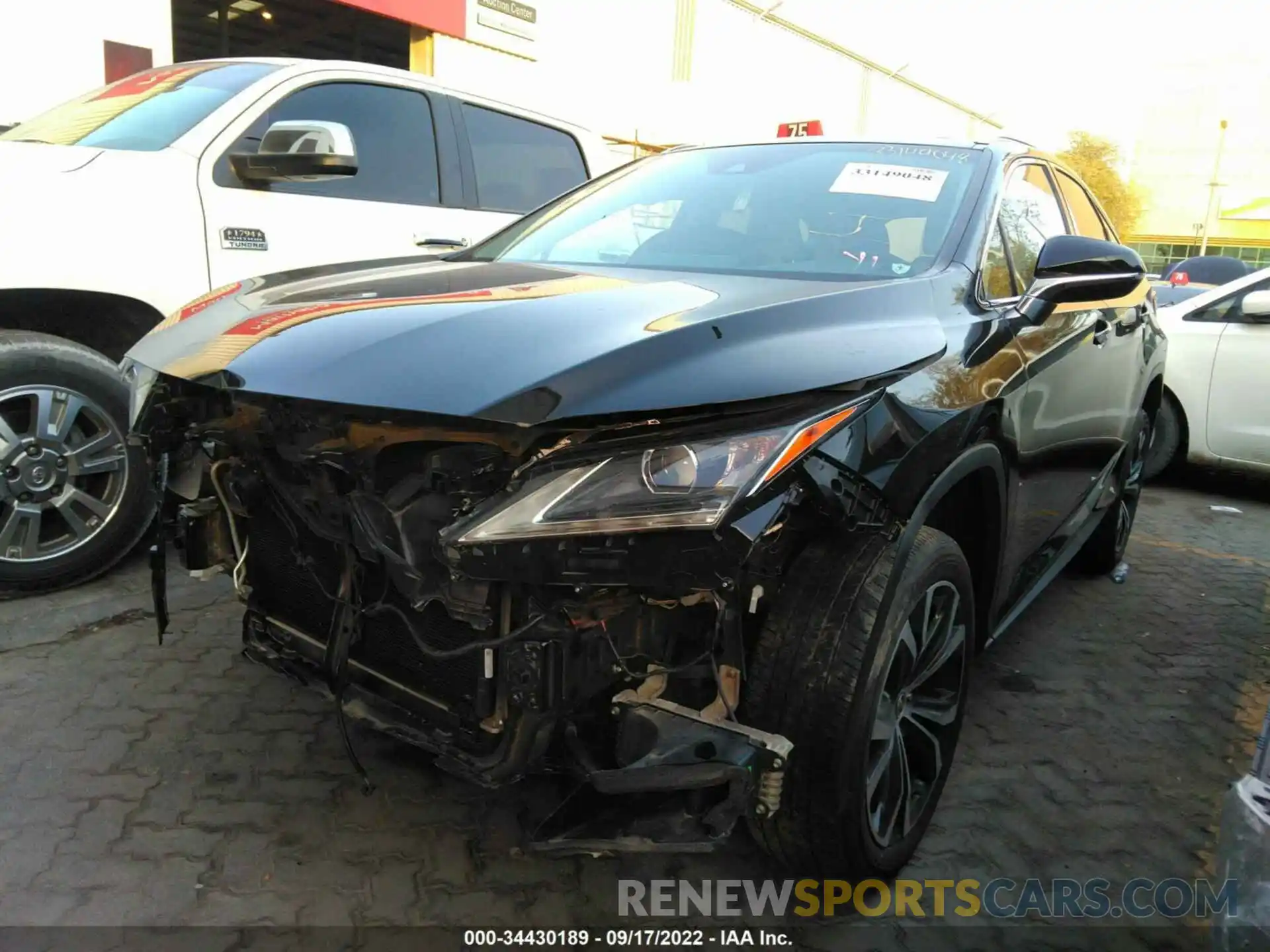 2 Photograph of a damaged car 000ZZMCA4KC119893 LEXUS RX 2019