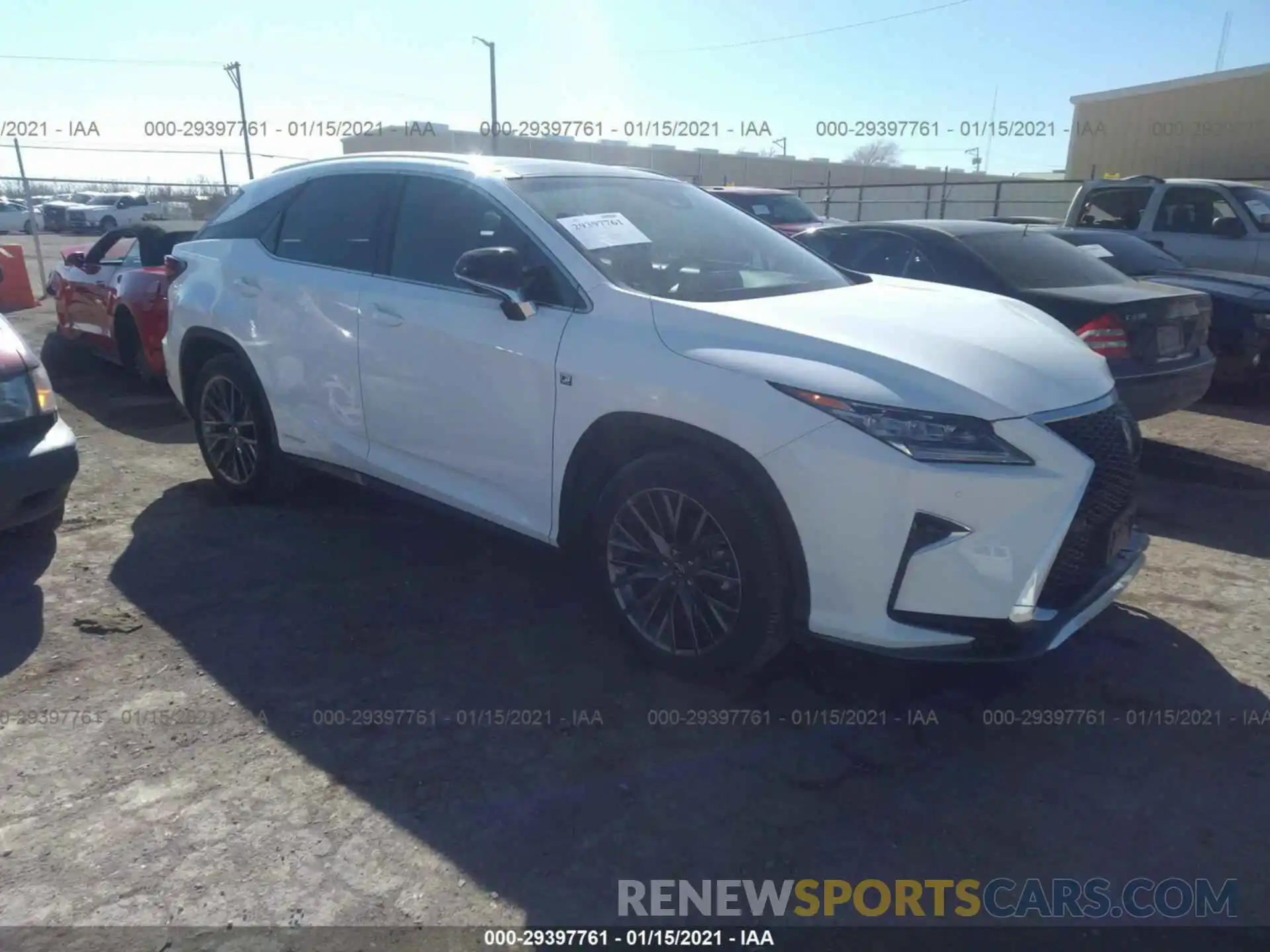 1 Photograph of a damaged car 2T2BGMCA0KC040664 LEXUS RX 2019