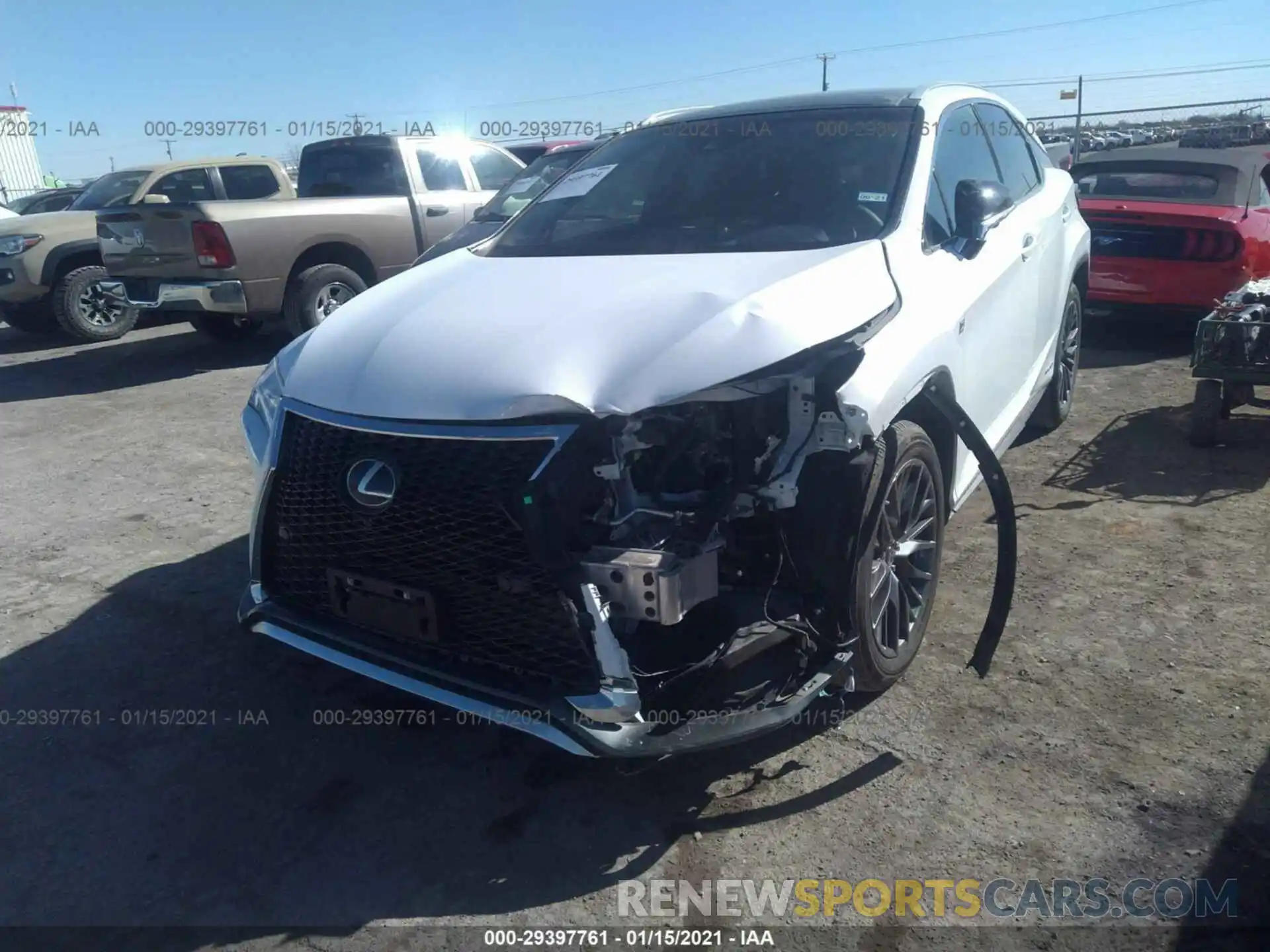 6 Photograph of a damaged car 2T2BGMCA0KC040664 LEXUS RX 2019