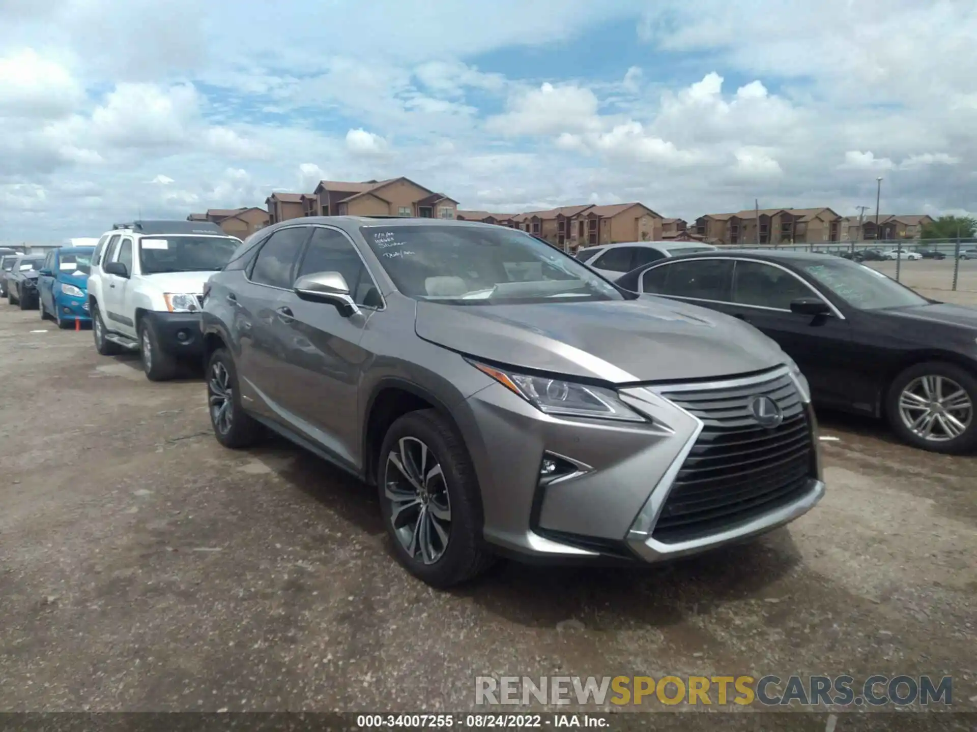 1 Photograph of a damaged car 2T2BGMCA0KC041992 LEXUS RX 2019