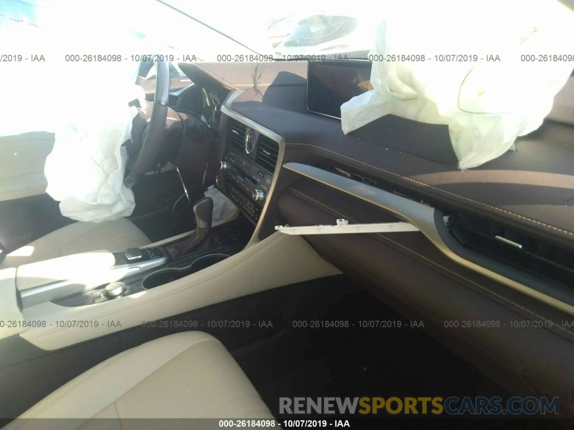 5 Photograph of a damaged car 2T2BGMCA2KC031495 LEXUS RX 2019