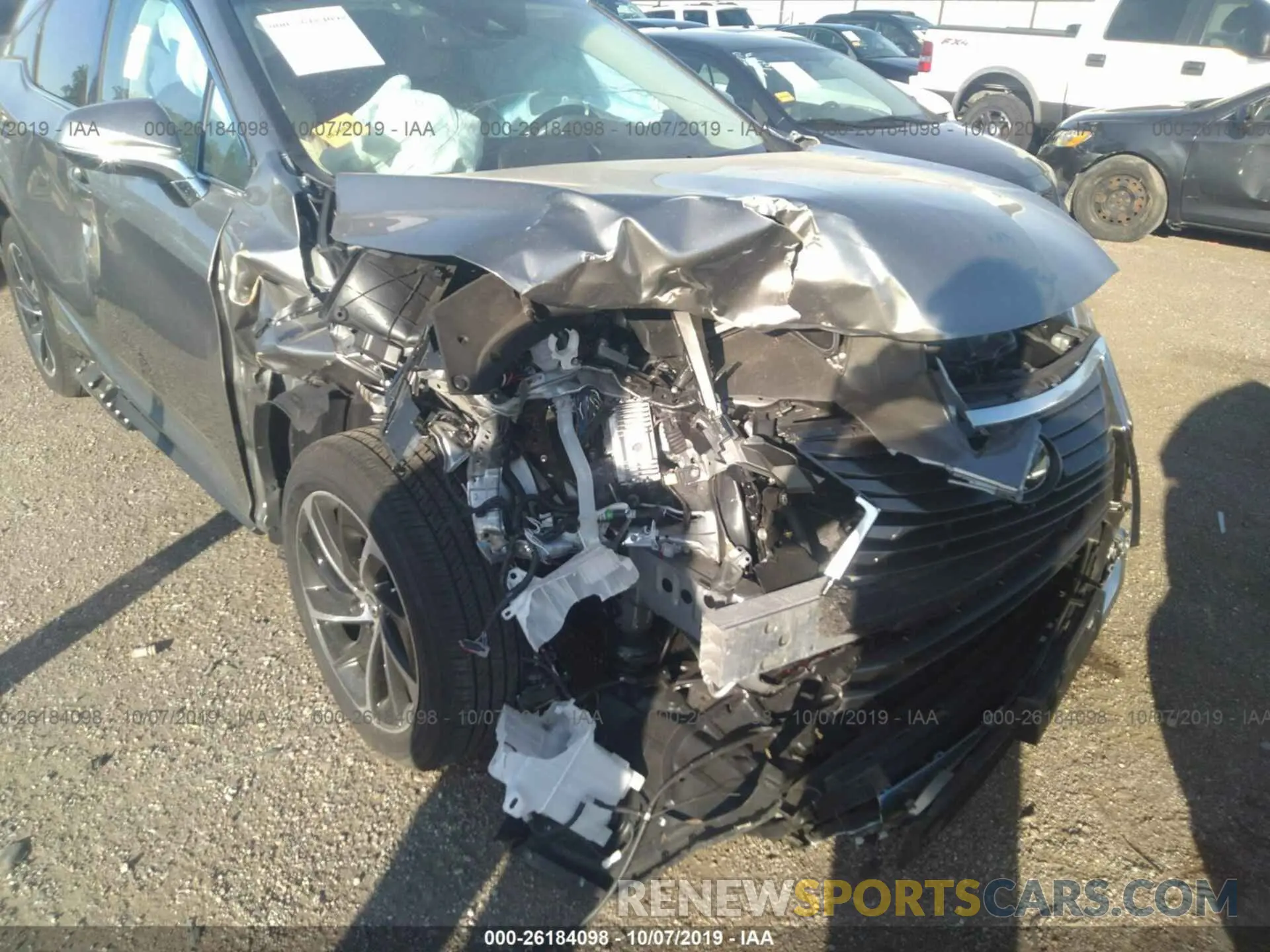 6 Photograph of a damaged car 2T2BGMCA2KC031495 LEXUS RX 2019