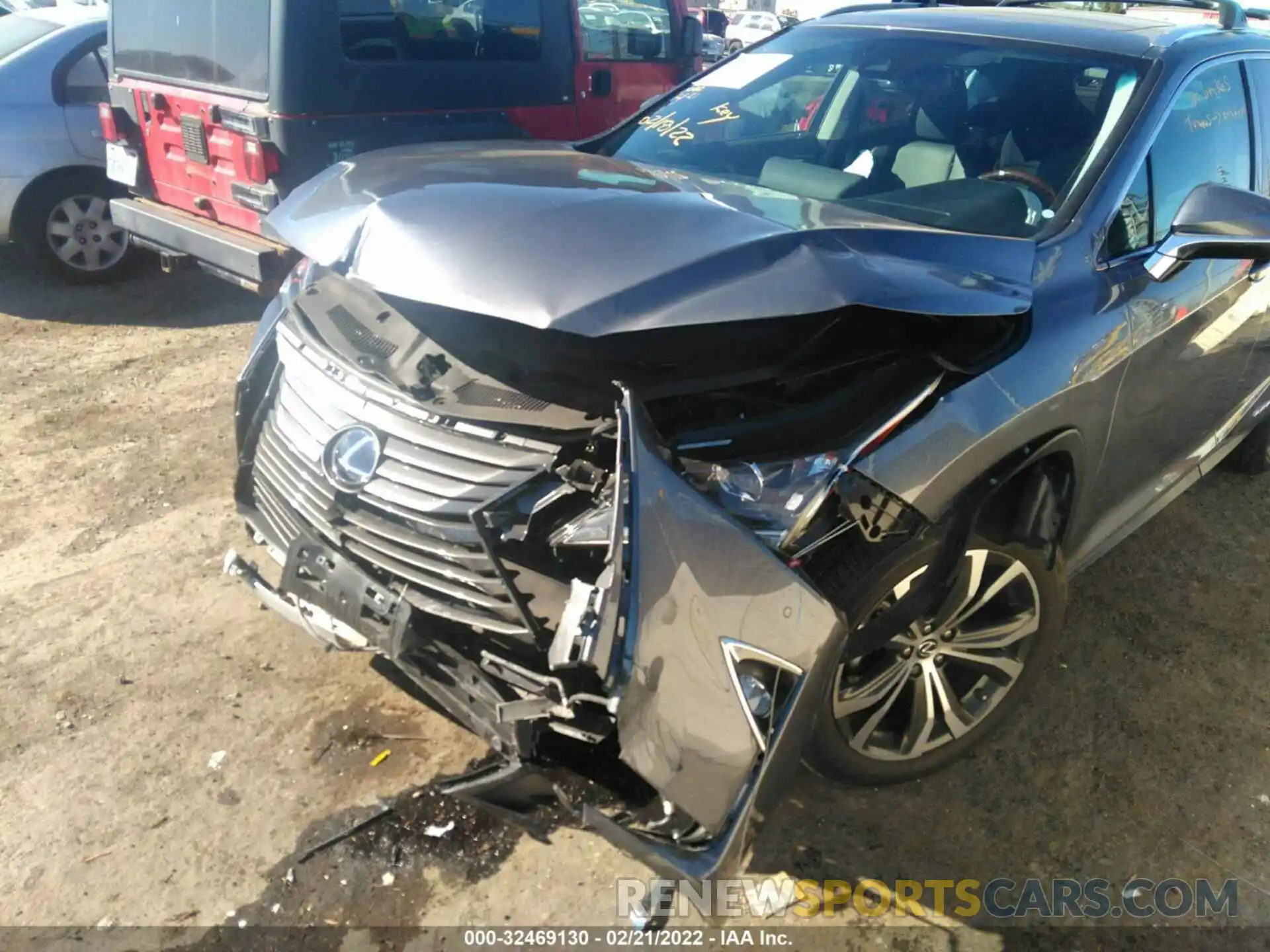 6 Photograph of a damaged car 2T2BGMCA2KC039144 LEXUS RX 2019