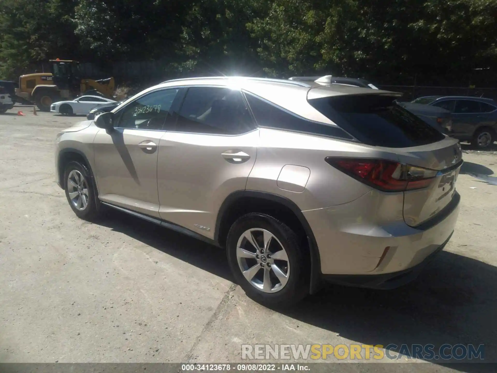 3 Photograph of a damaged car 2T2BGMCA3KC034390 LEXUS RX 2019