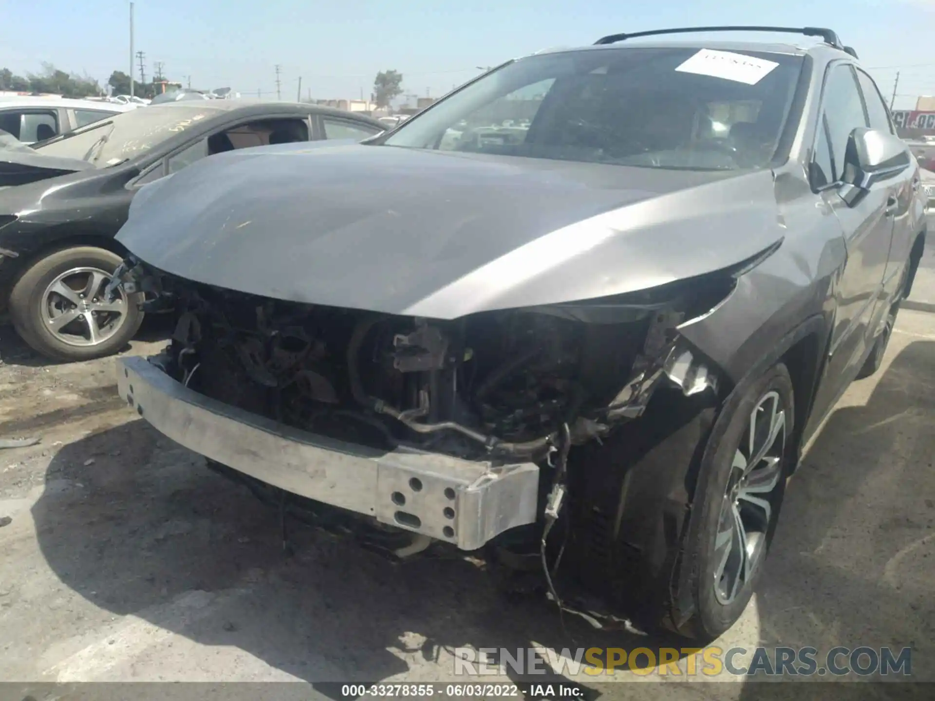 6 Photograph of a damaged car 2T2BGMCA3KC037435 LEXUS RX 2019