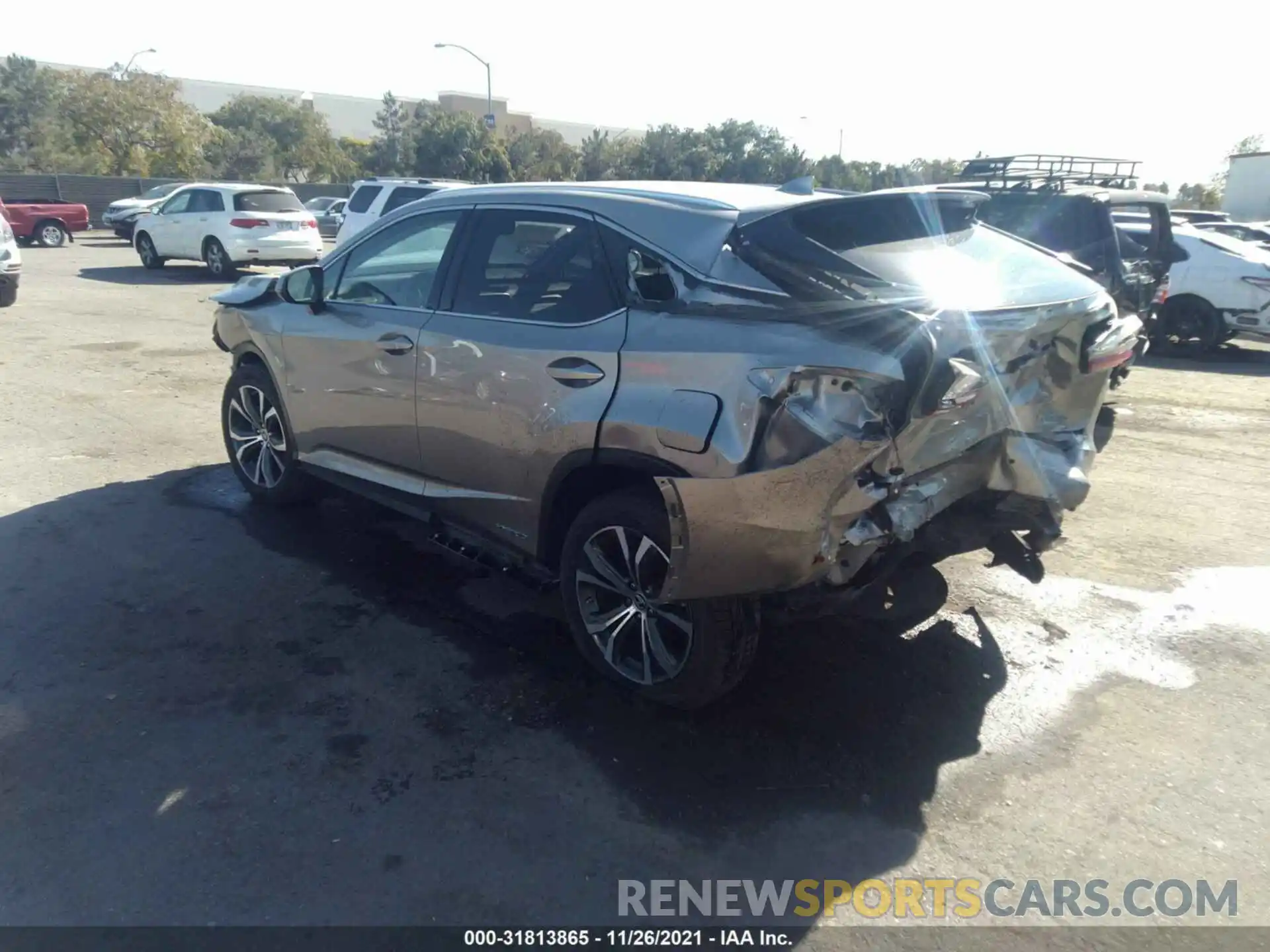 3 Photograph of a damaged car 2T2BGMCA4KC041199 LEXUS RX 2019