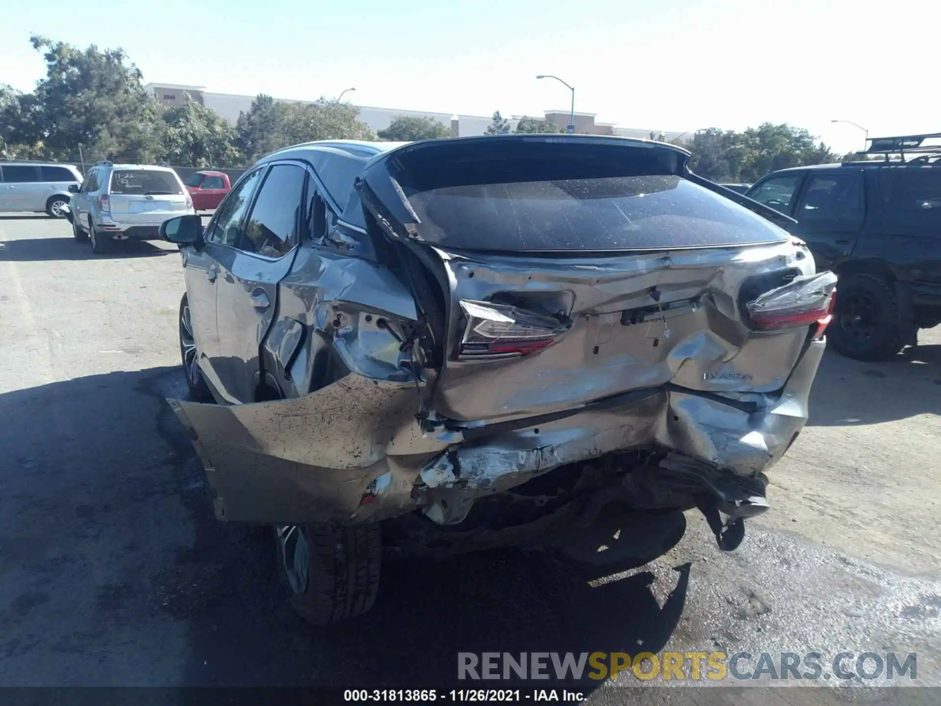 6 Photograph of a damaged car 2T2BGMCA4KC041199 LEXUS RX 2019