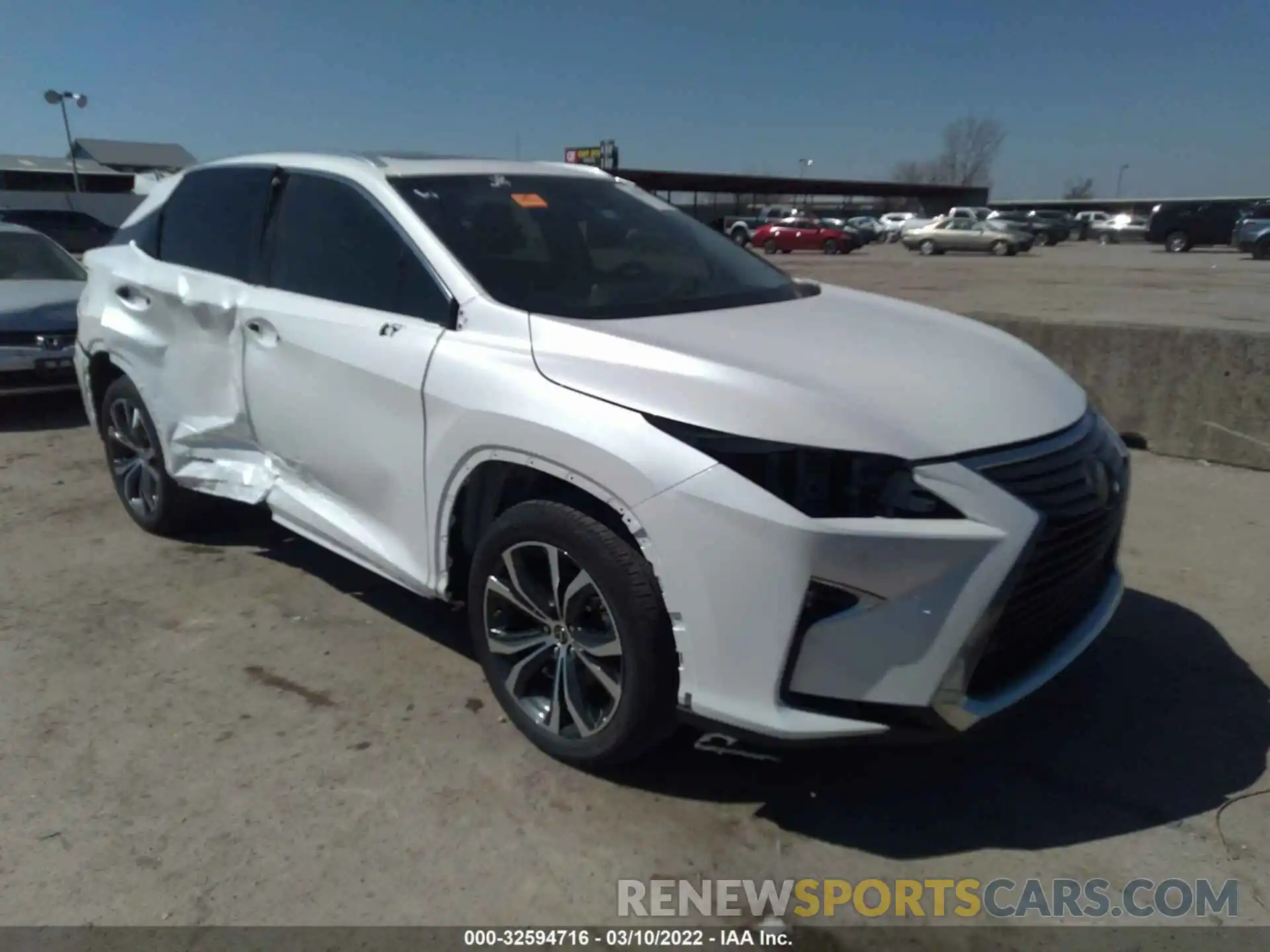 1 Photograph of a damaged car 2T2BGMCA5KC039509 LEXUS RX 2019