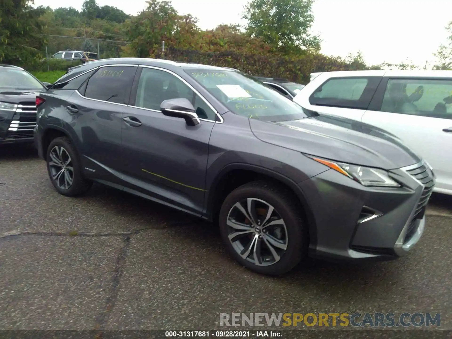 1 Photograph of a damaged car 2T2BGMCA7KC040337 LEXUS RX 2019