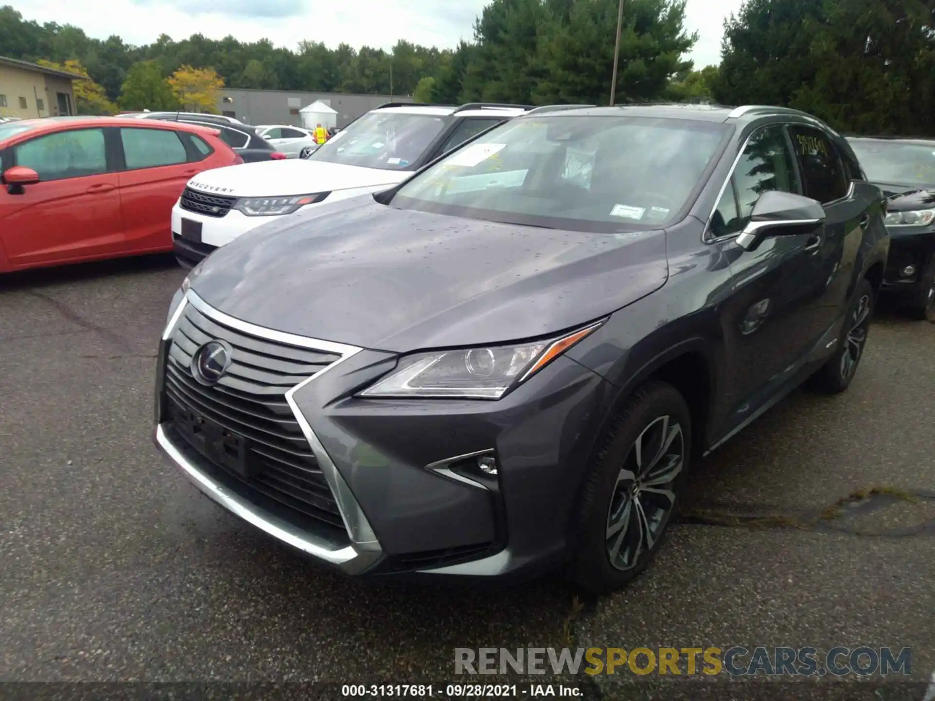 2 Photograph of a damaged car 2T2BGMCA7KC040337 LEXUS RX 2019