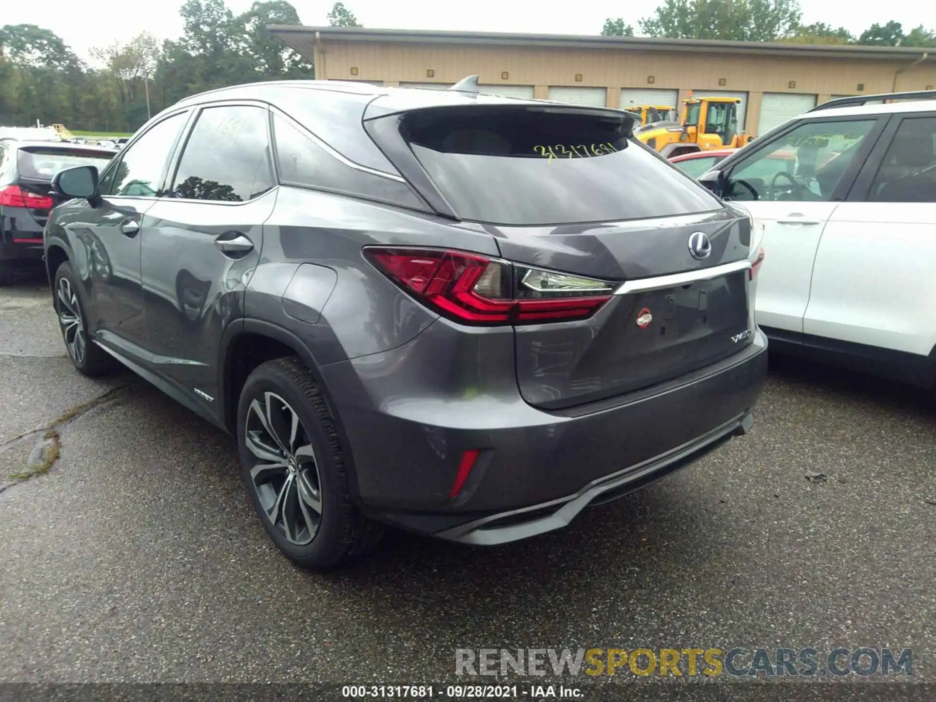 3 Photograph of a damaged car 2T2BGMCA7KC040337 LEXUS RX 2019