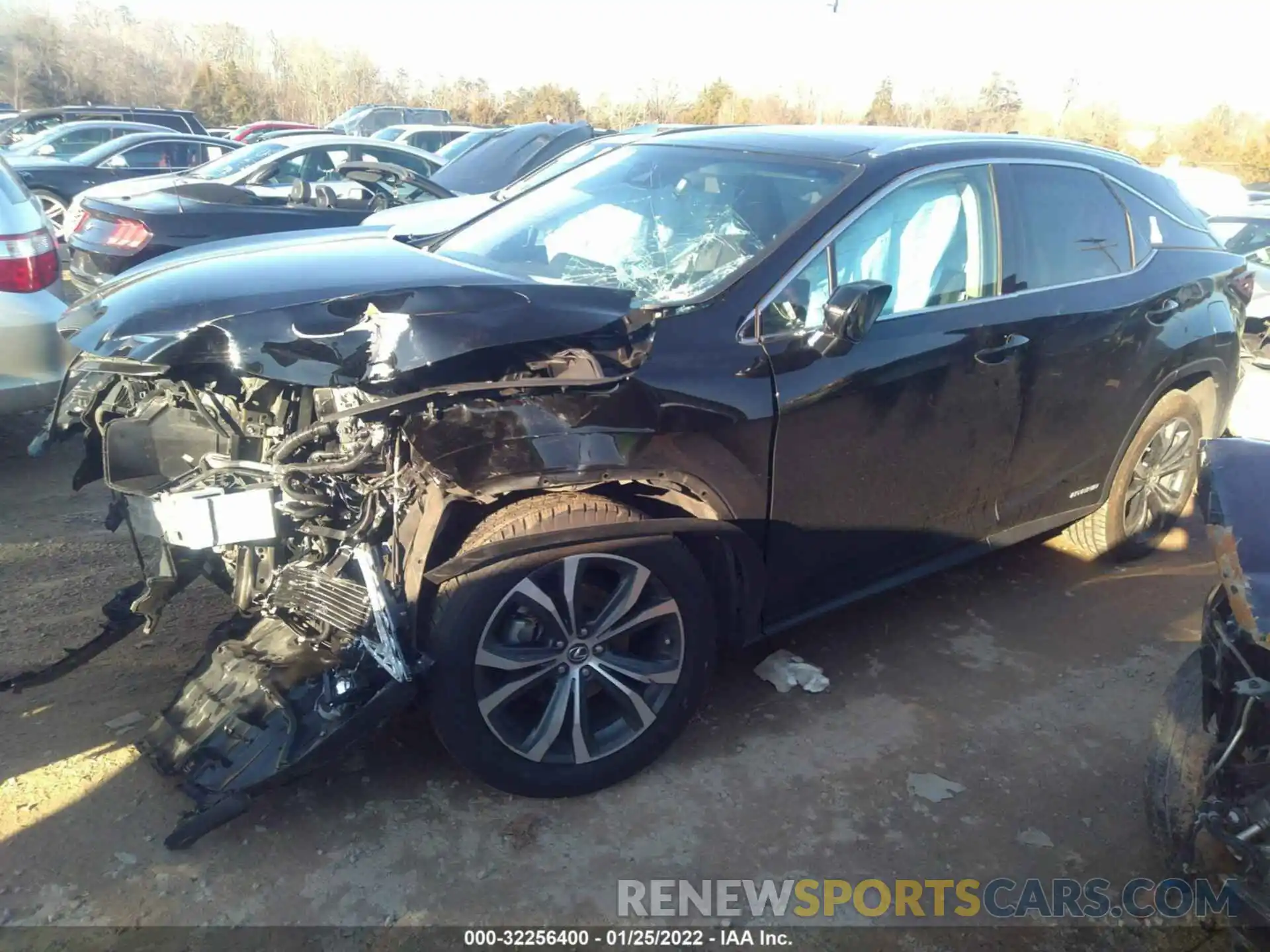 2 Photograph of a damaged car 2T2BGMCA8KC041397 LEXUS RX 2019