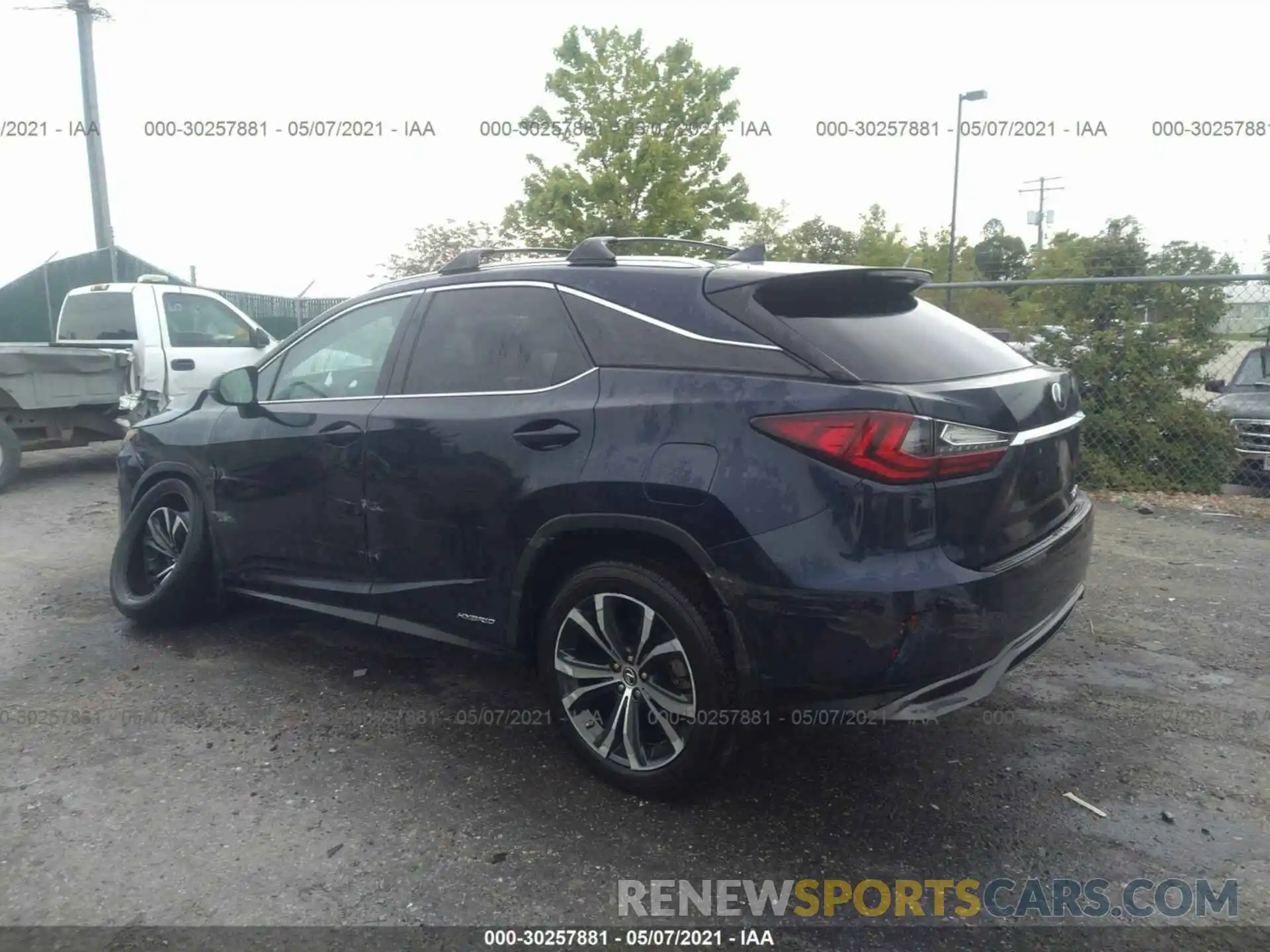 3 Photograph of a damaged car 2T2BGMCAXKC040042 LEXUS RX 2019