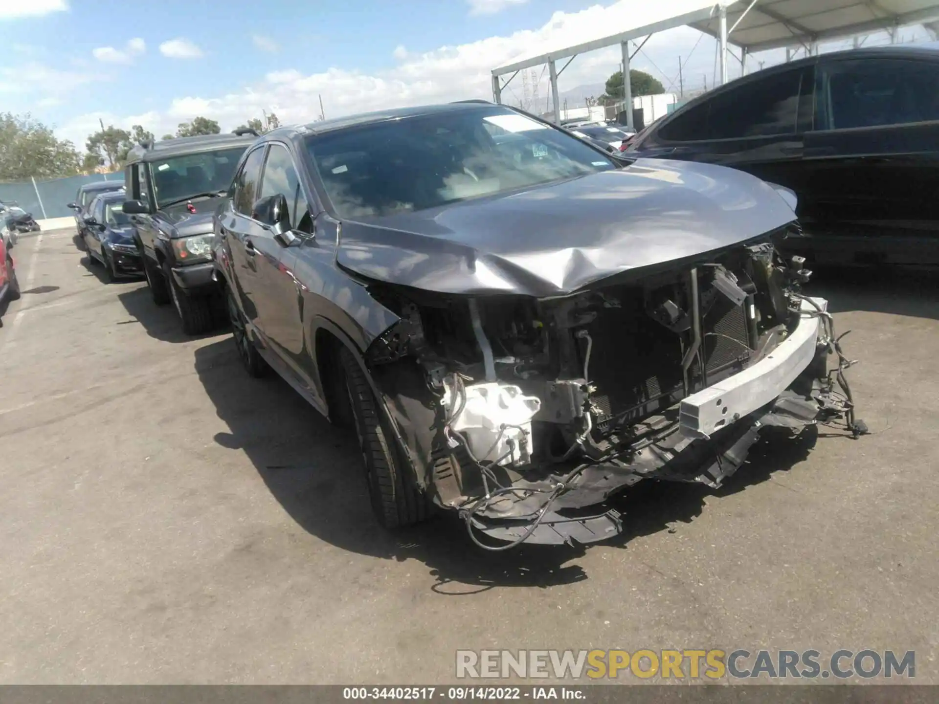 1 Photograph of a damaged car 2T2BZMCA0KC178599 LEXUS RX 2019