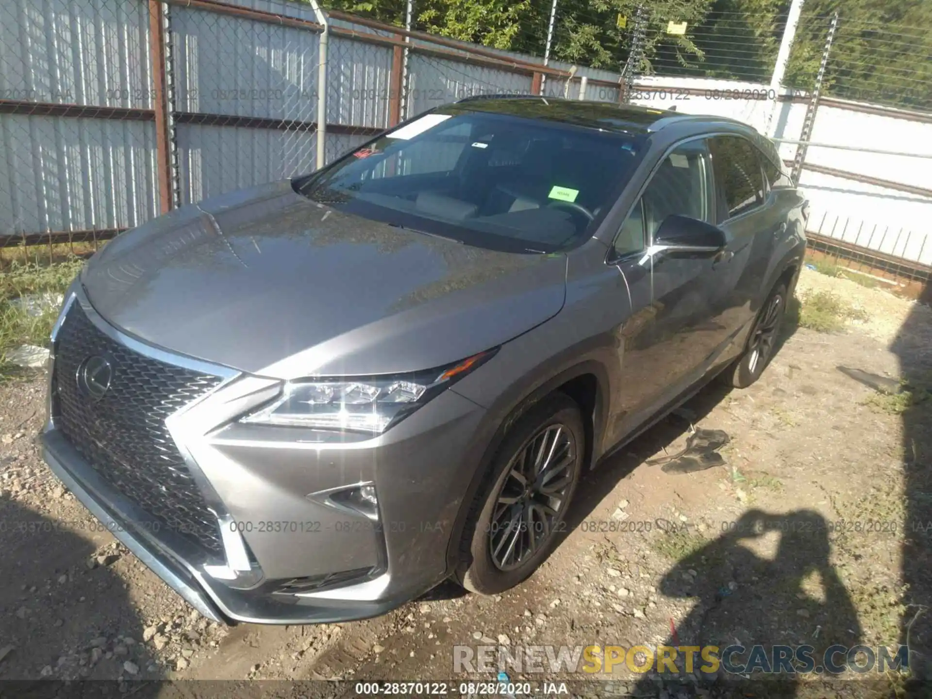 2 Photograph of a damaged car 2T2BZMCA0KC210810 LEXUS RX 2019