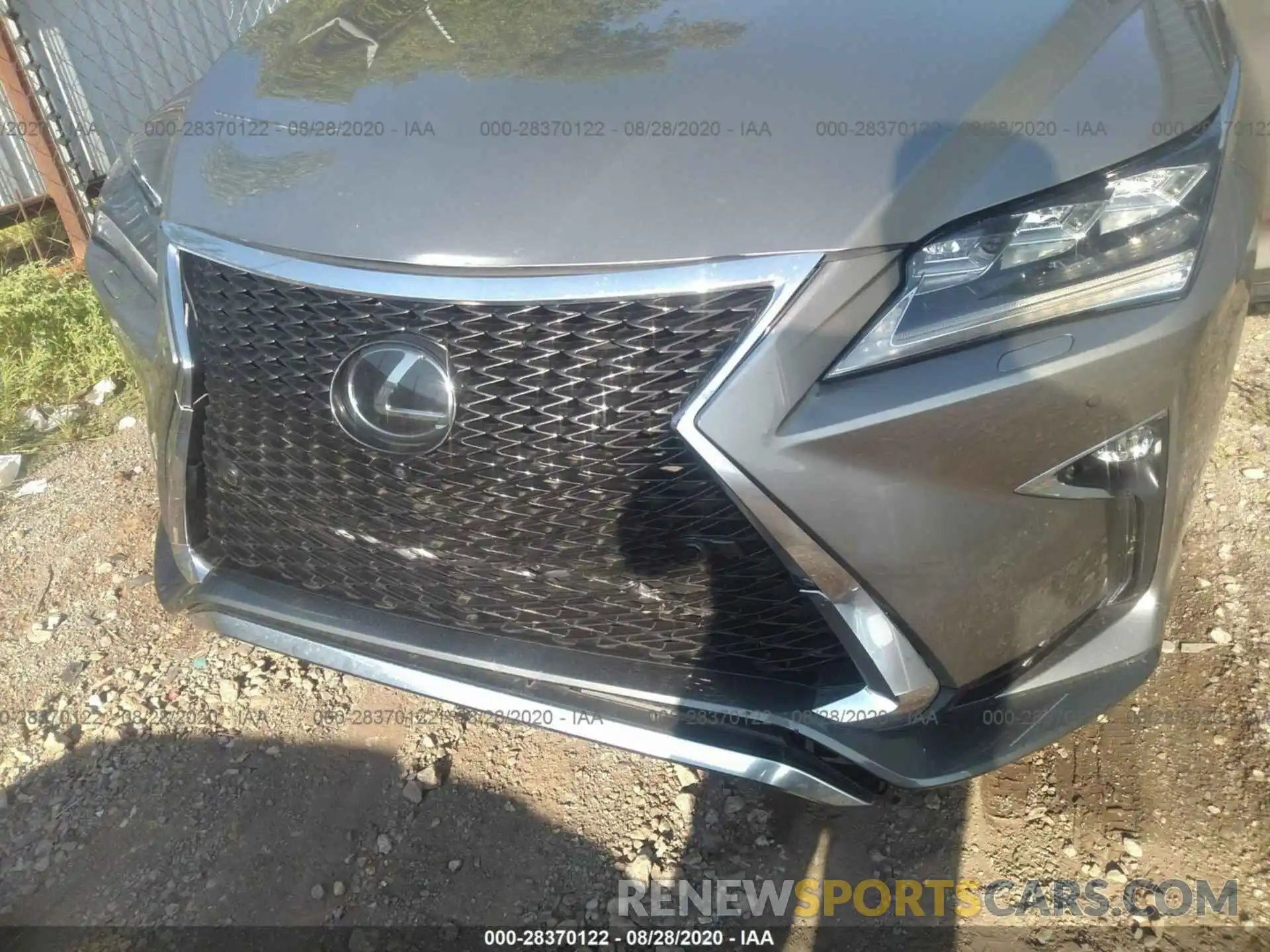 6 Photograph of a damaged car 2T2BZMCA0KC210810 LEXUS RX 2019