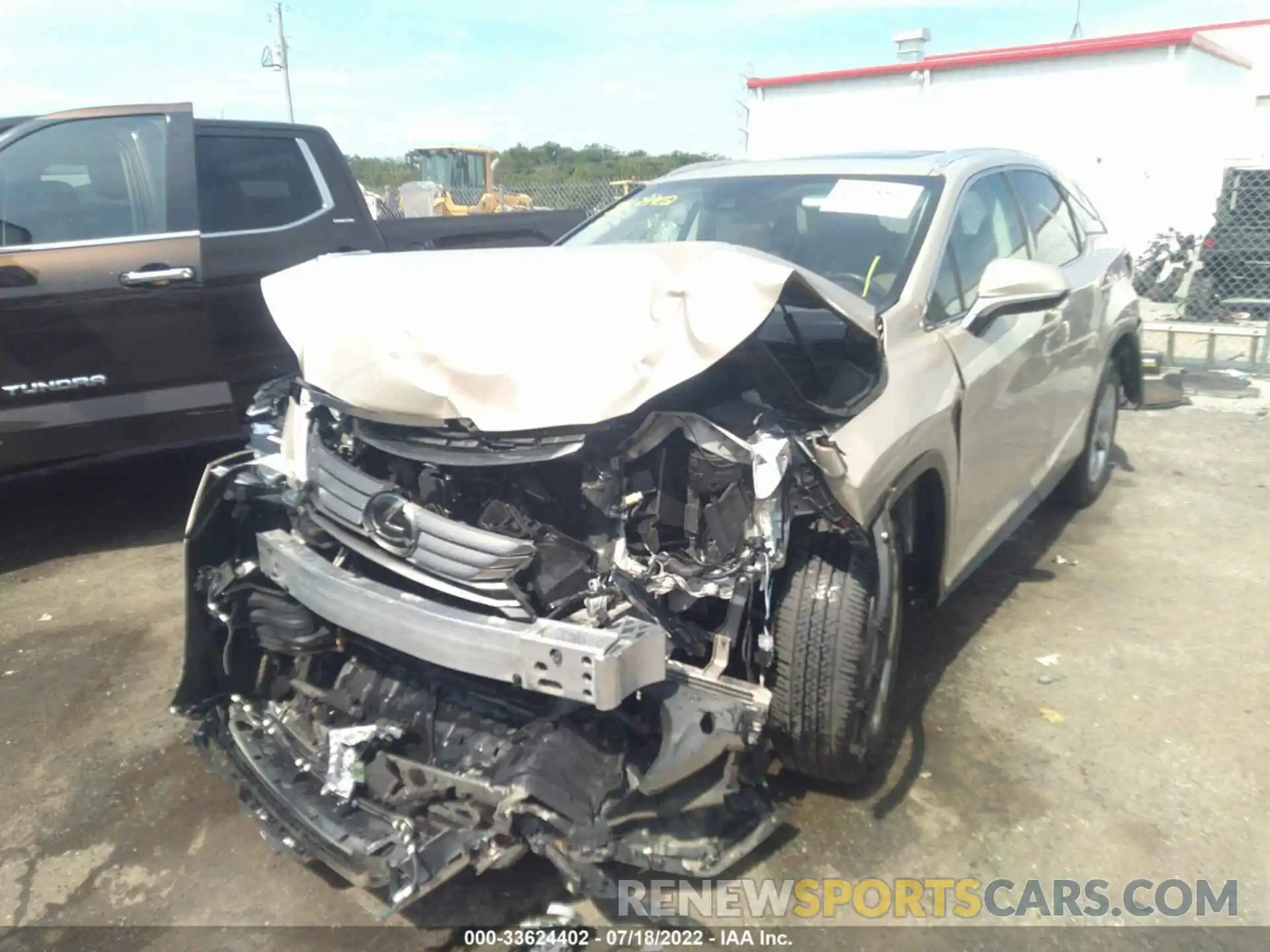 6 Photograph of a damaged car 2T2BZMCA1KC198344 LEXUS RX 2019