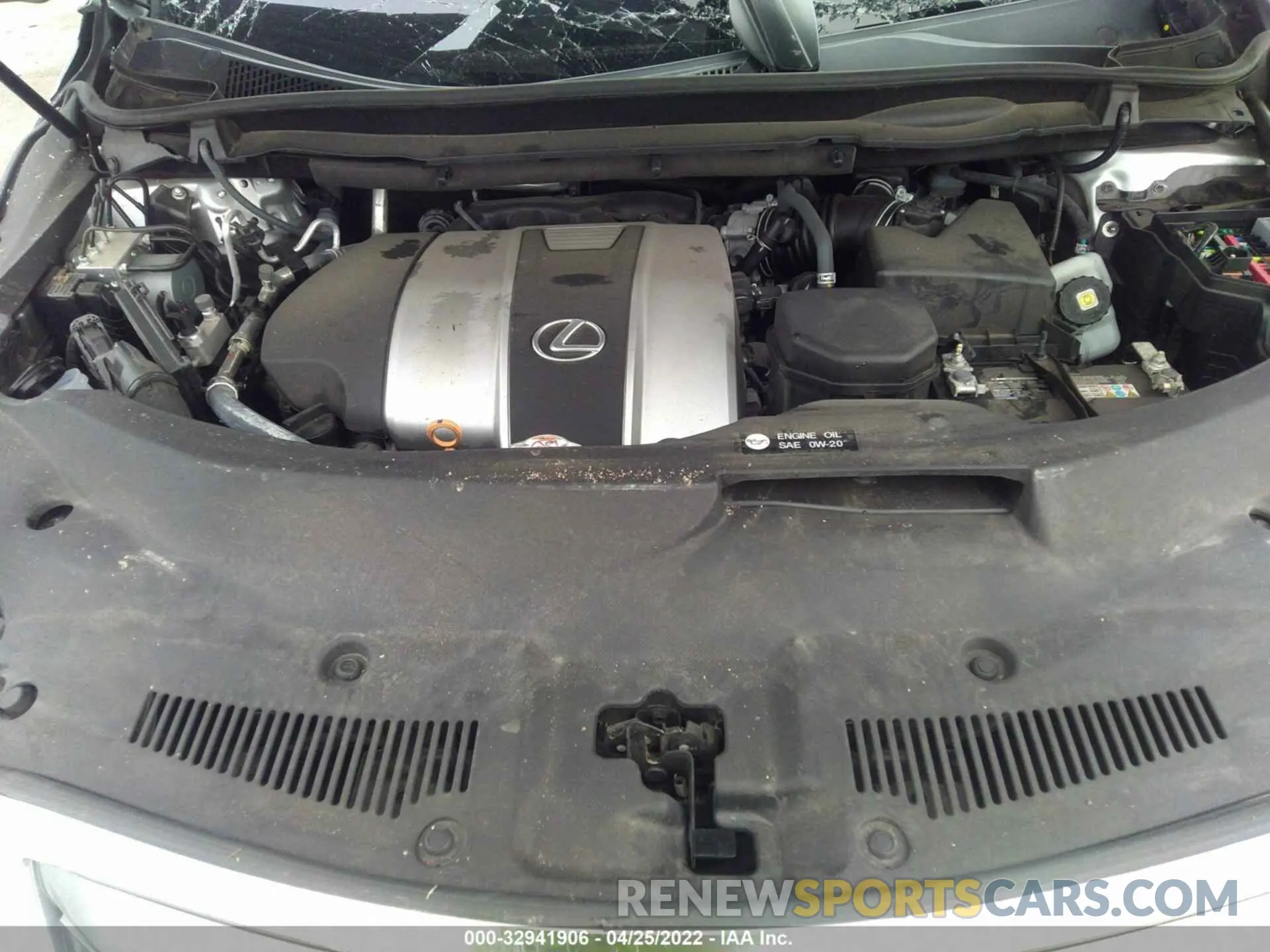 10 Photograph of a damaged car 2T2BZMCA2KC182945 LEXUS RX 2019