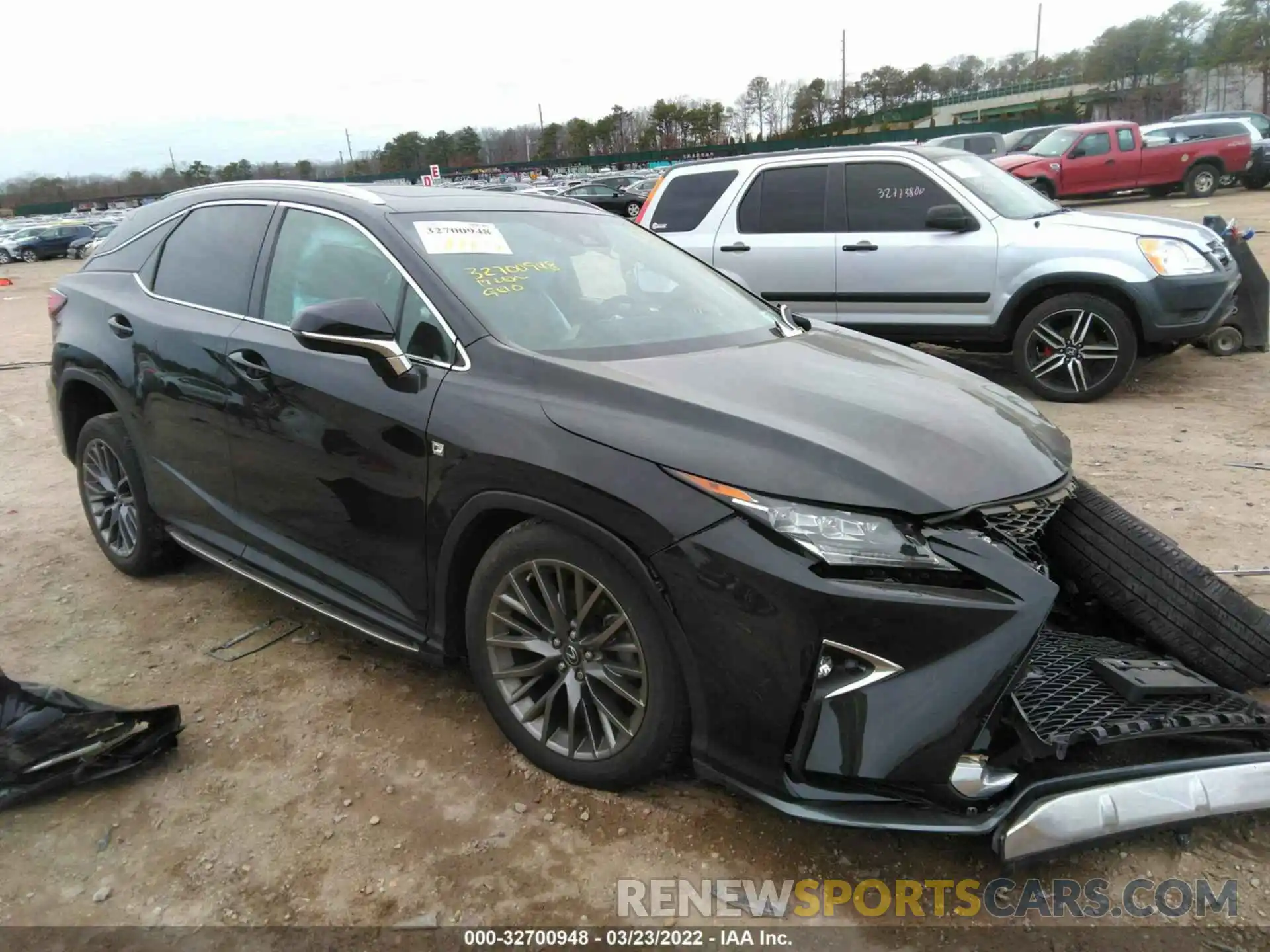 1 Photograph of a damaged car 2T2BZMCA2KC193864 LEXUS RX 2019