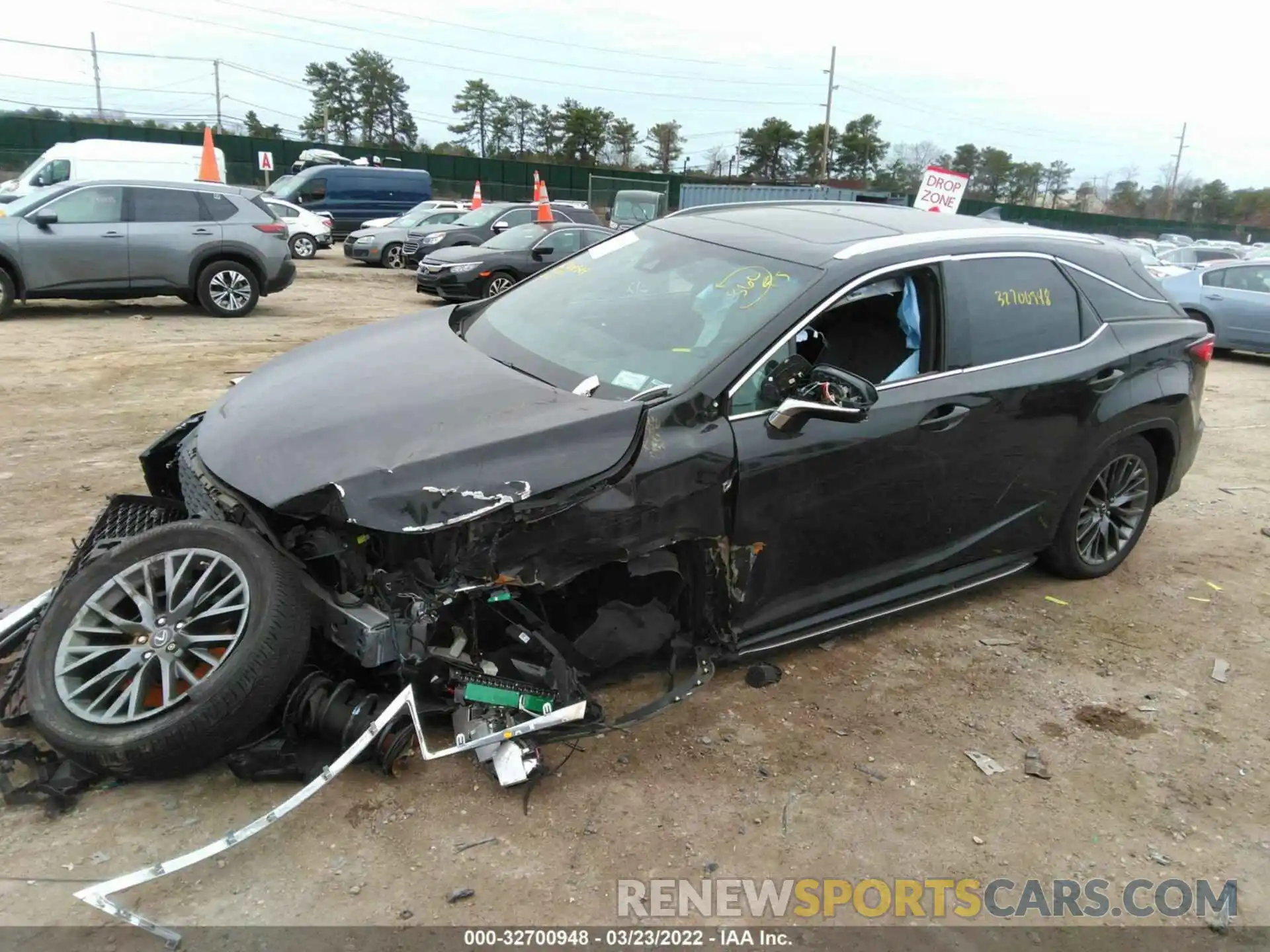 2 Photograph of a damaged car 2T2BZMCA2KC193864 LEXUS RX 2019