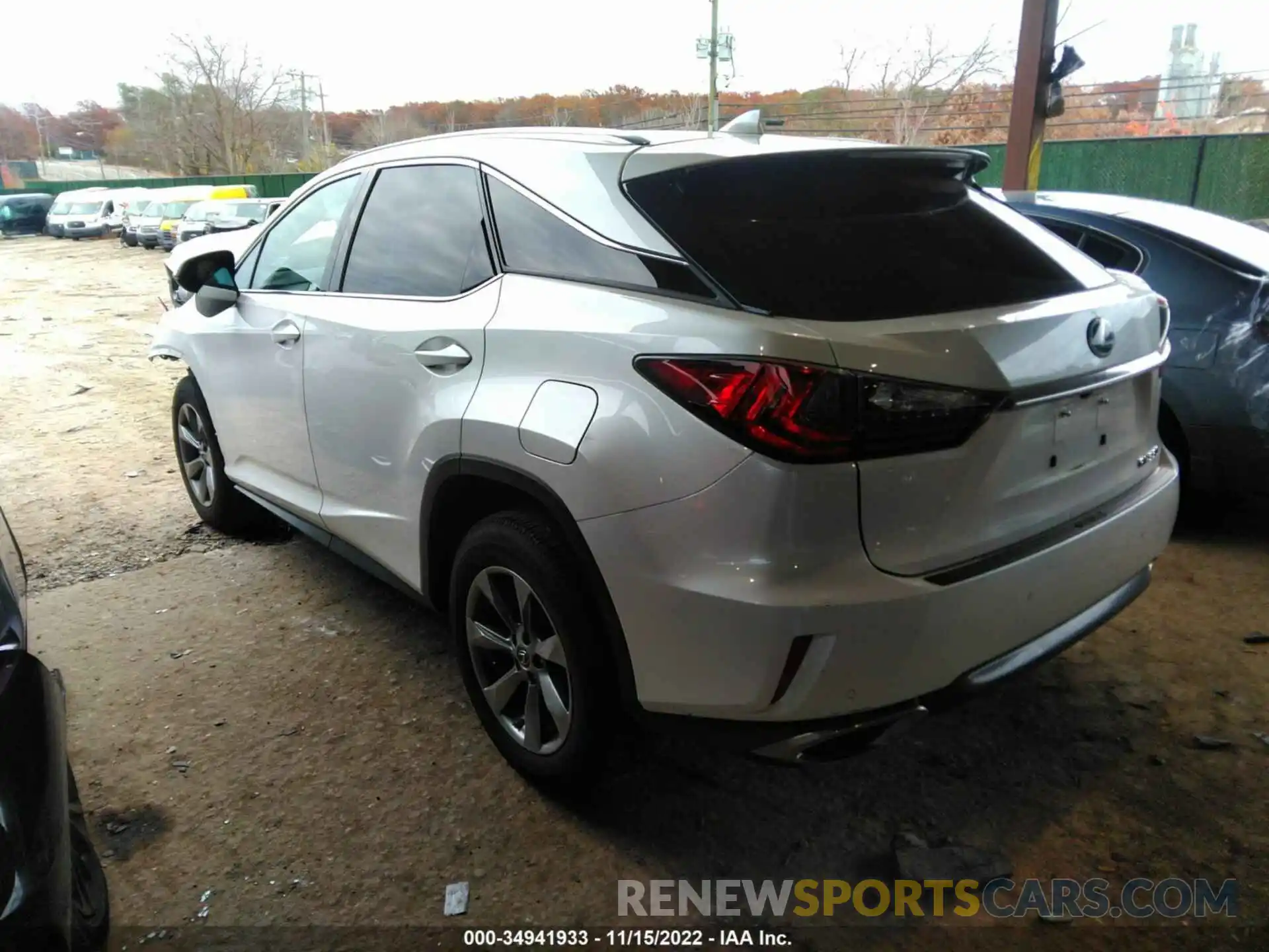 3 Photograph of a damaged car 2T2BZMCA2KC195033 LEXUS RX 2019