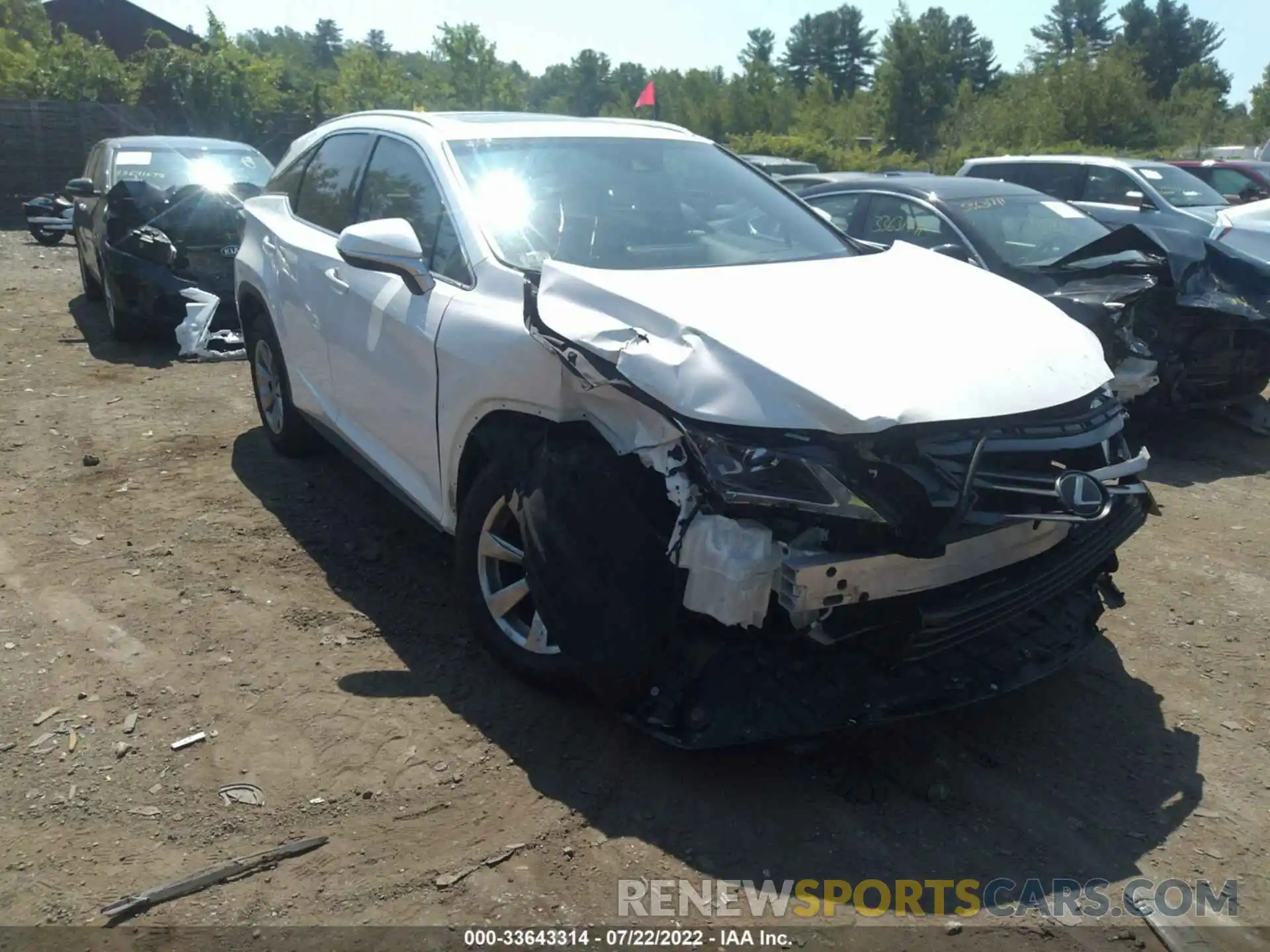 1 Photograph of a damaged car 2T2BZMCA2KC200991 LEXUS RX 2019