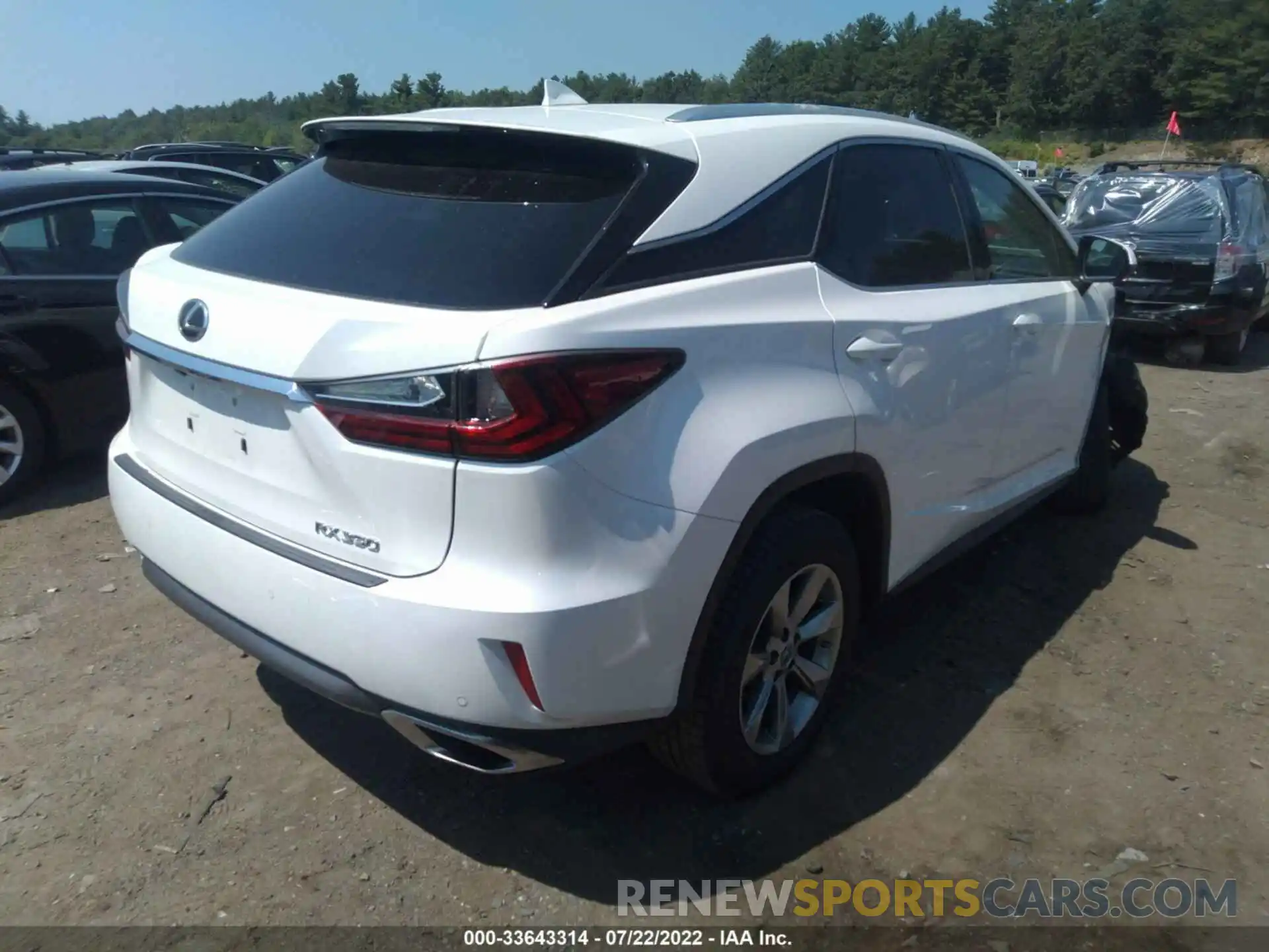 4 Photograph of a damaged car 2T2BZMCA2KC200991 LEXUS RX 2019