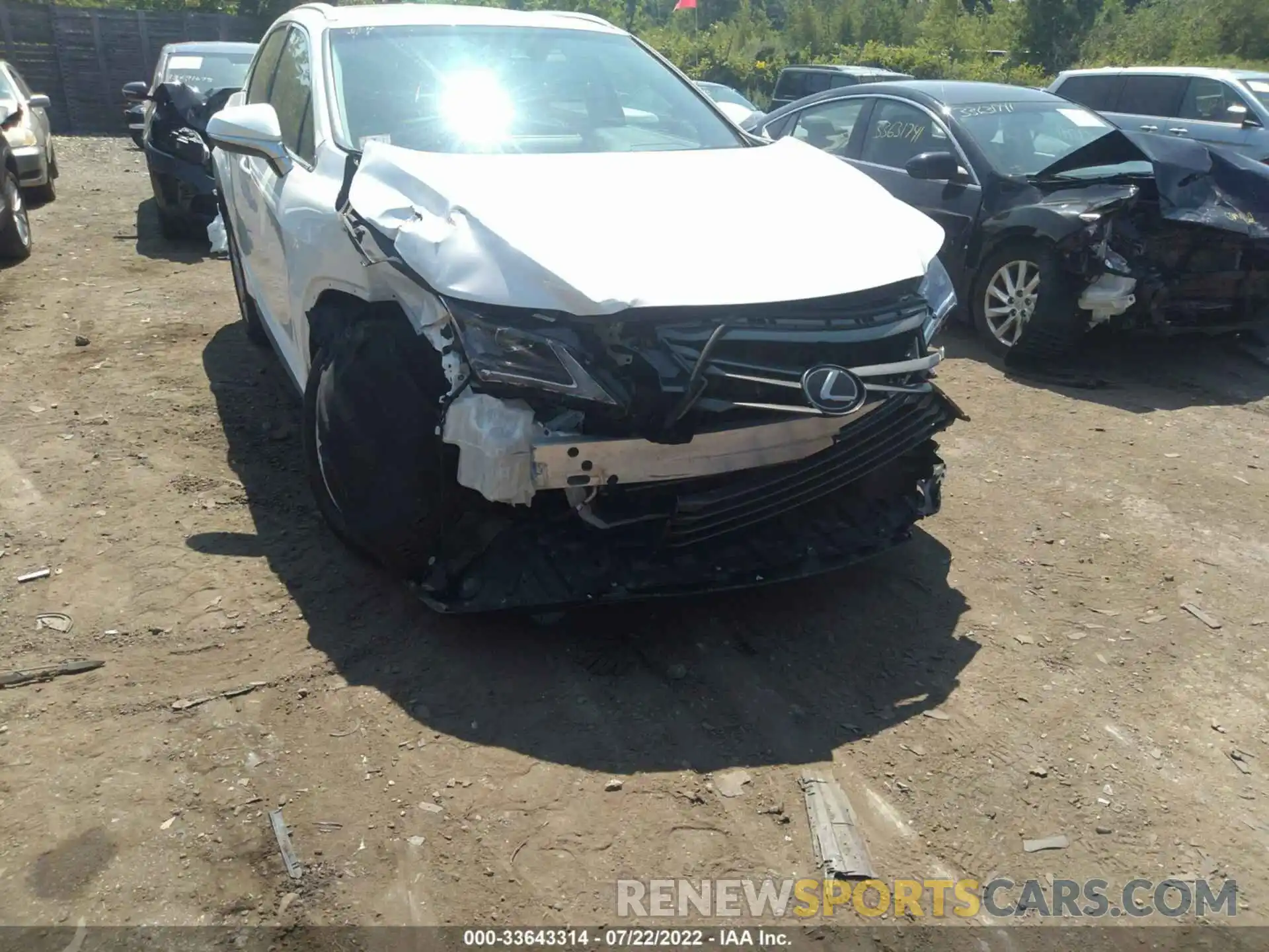 6 Photograph of a damaged car 2T2BZMCA2KC200991 LEXUS RX 2019