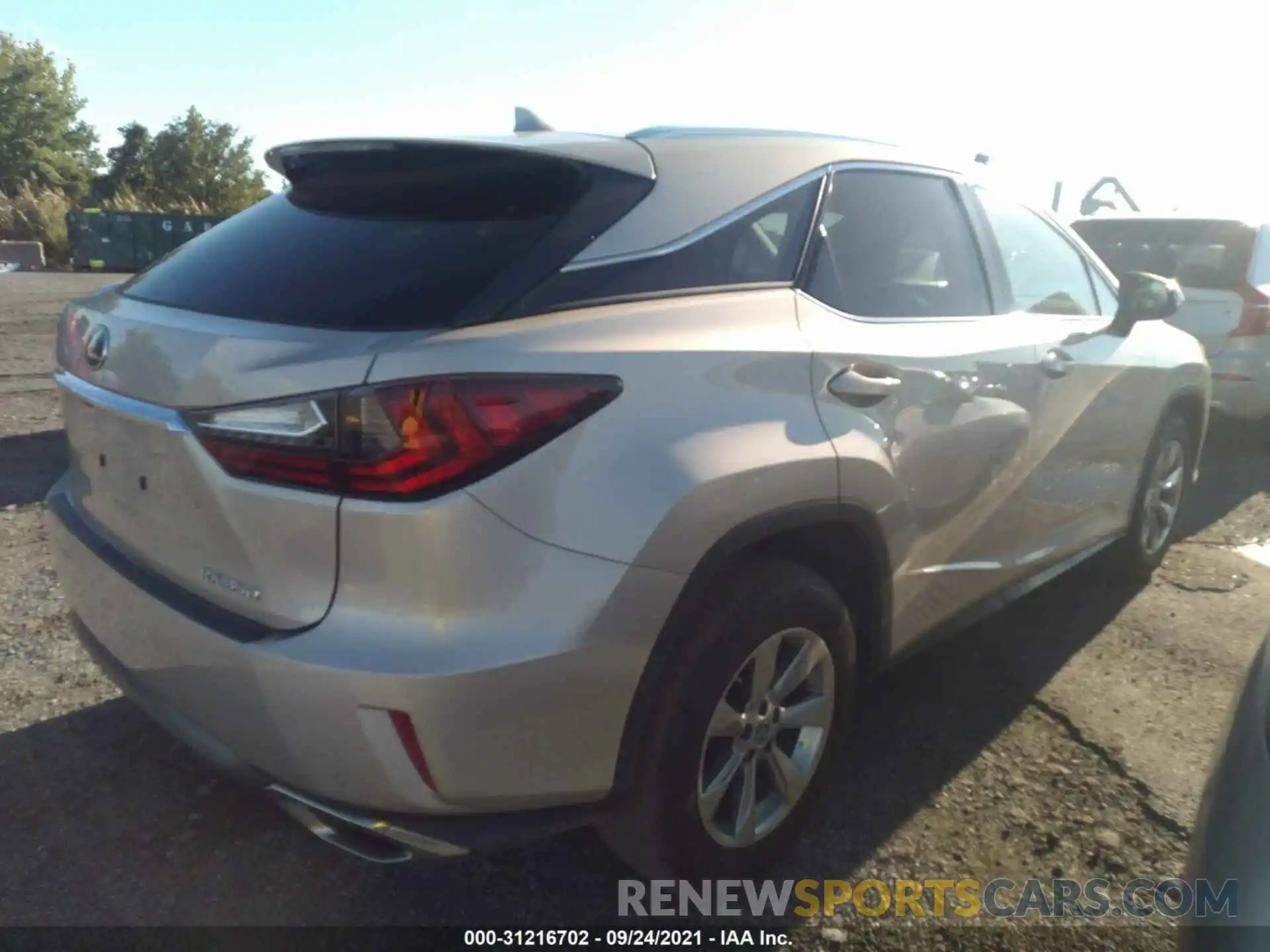 4 Photograph of a damaged car 2T2BZMCA2KC202045 LEXUS RX 2019