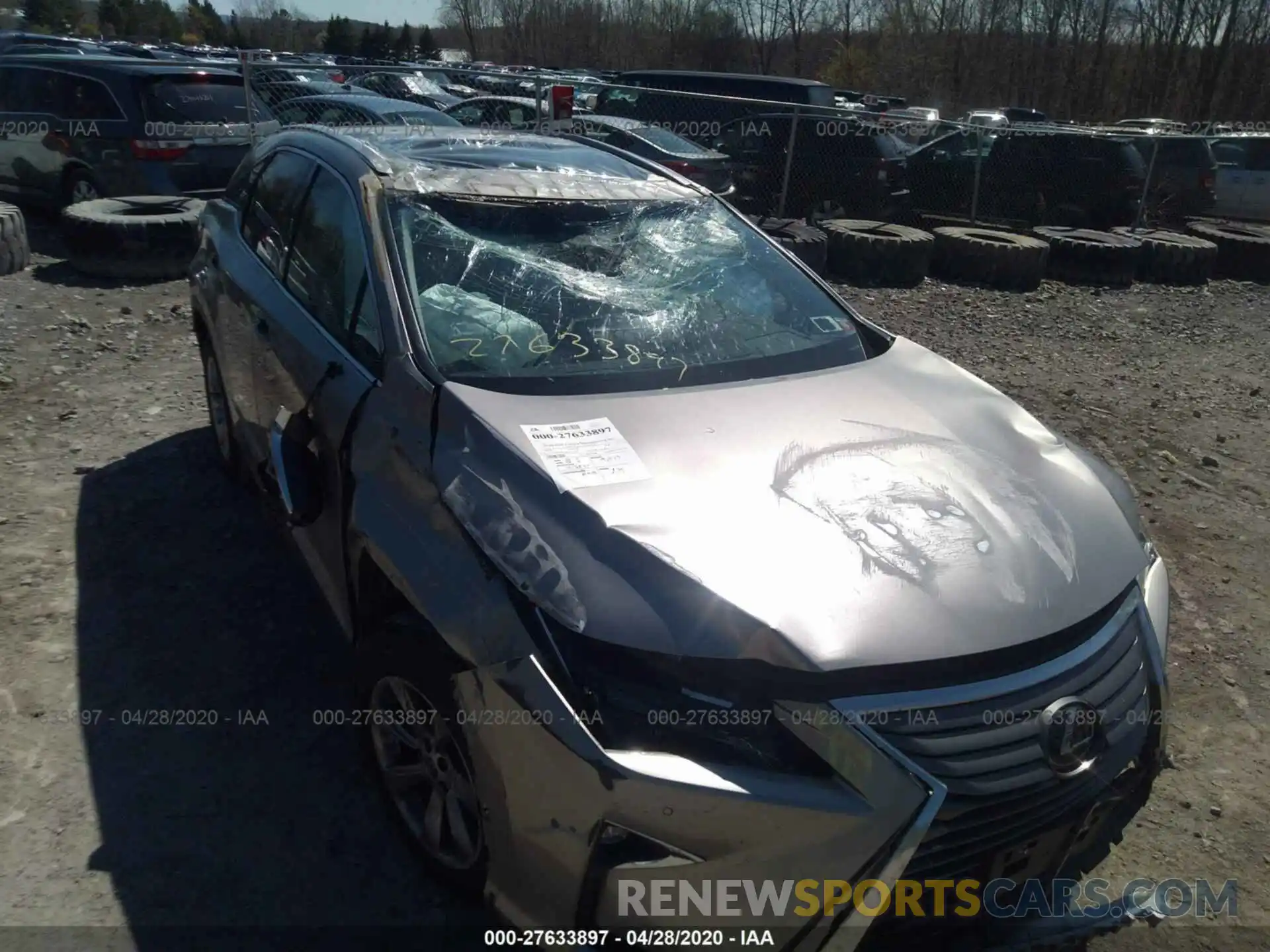 6 Photograph of a damaged car 2T2BZMCA2KC211330 LEXUS RX 2019