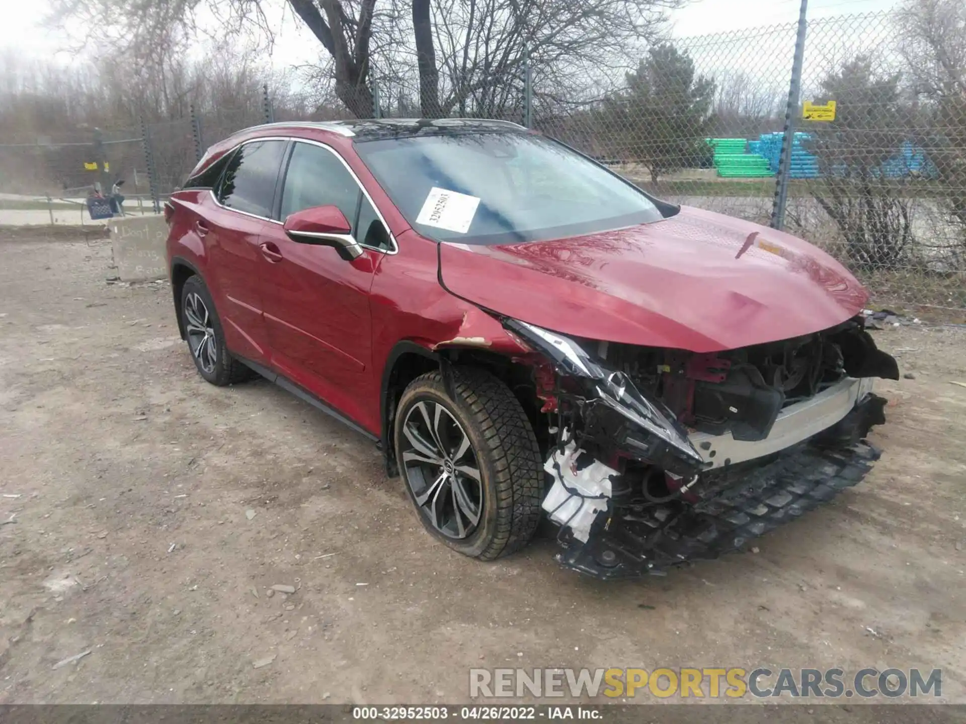 1 Photograph of a damaged car 2T2BZMCA4KC194059 LEXUS RX 2019