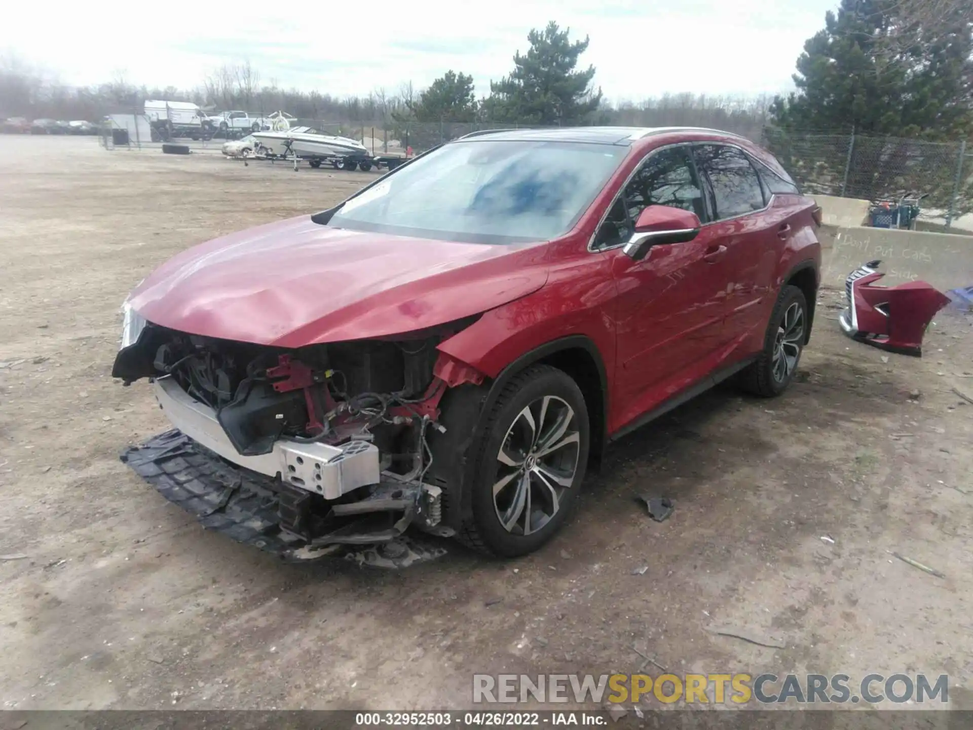 2 Photograph of a damaged car 2T2BZMCA4KC194059 LEXUS RX 2019