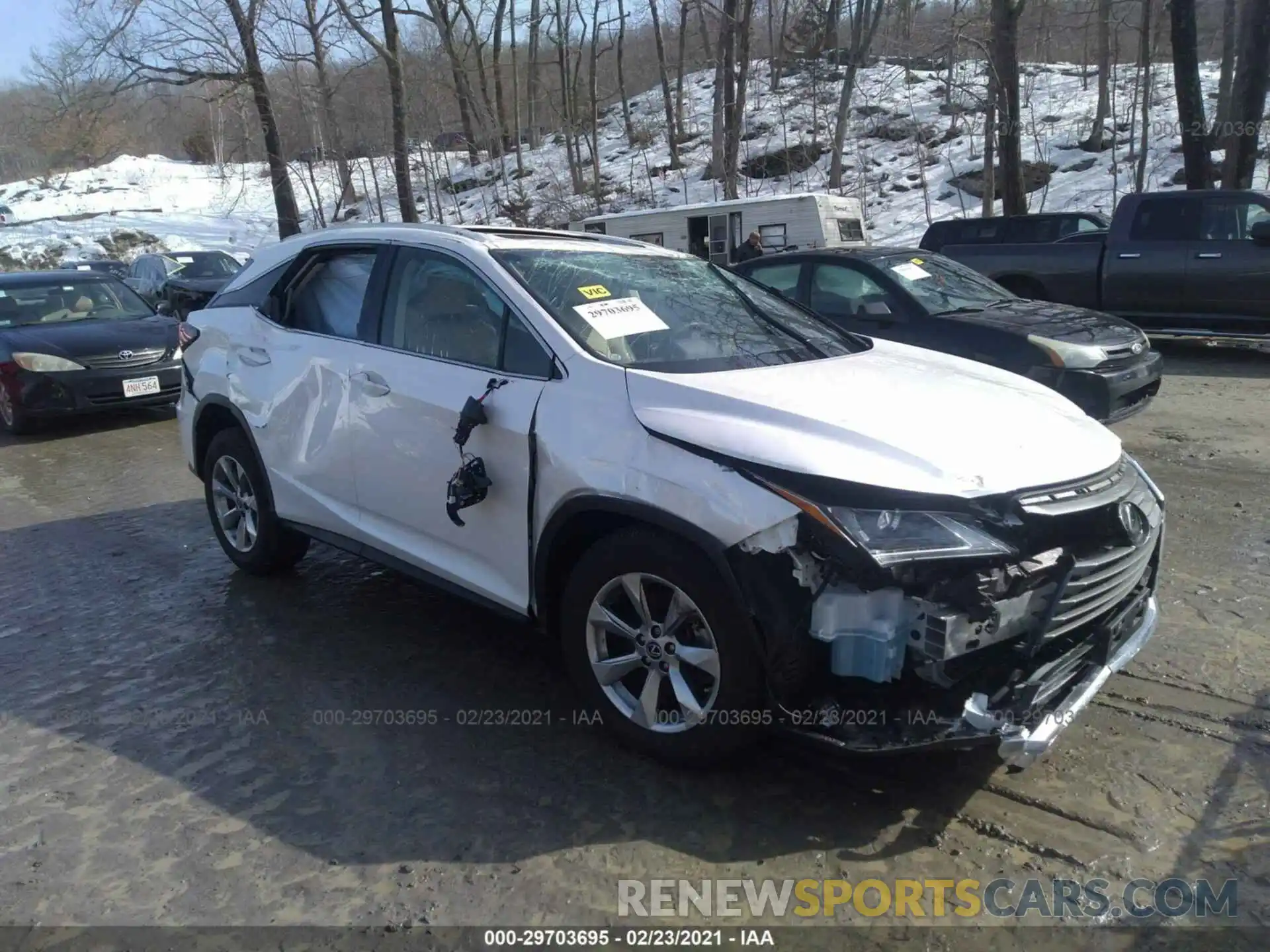 1 Photograph of a damaged car 2T2BZMCA4KC209742 LEXUS RX 2019