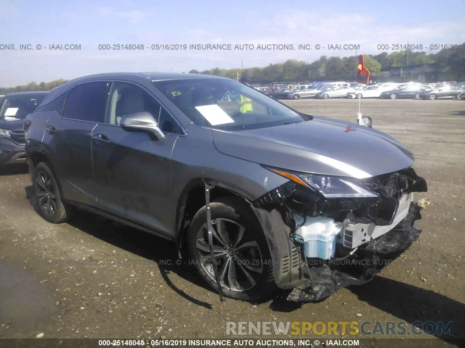 1 Photograph of a damaged car 2T2BZMCA5KC172636 LEXUS RX 2019