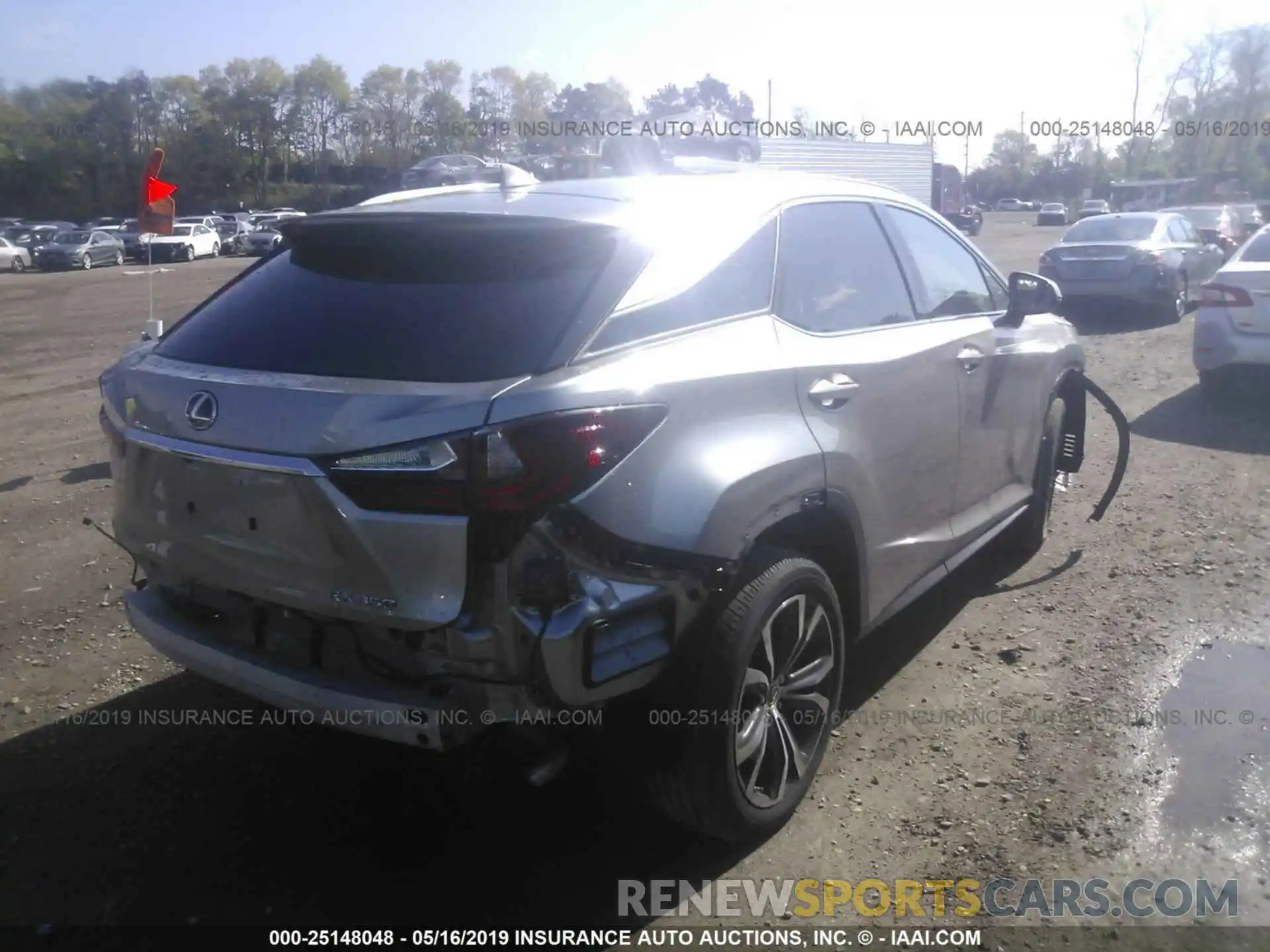 4 Photograph of a damaged car 2T2BZMCA5KC172636 LEXUS RX 2019