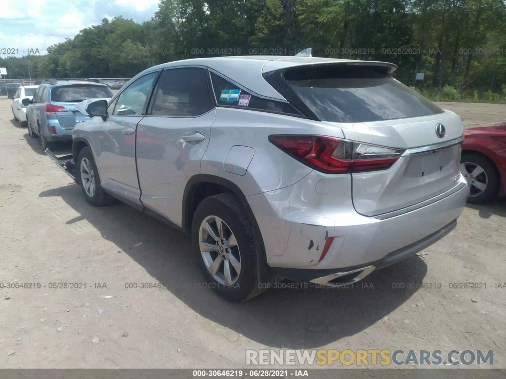 3 Photograph of a damaged car 2T2BZMCA5KC194054 LEXUS RX 2019