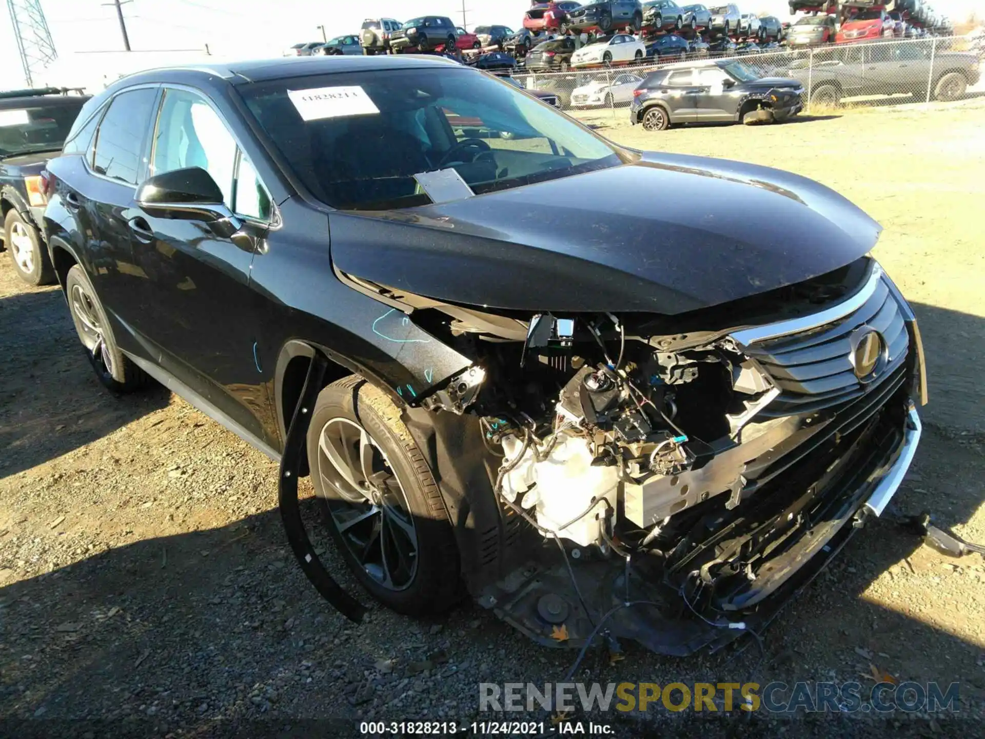 1 Photograph of a damaged car 2T2BZMCA5KC203898 LEXUS RX 2019