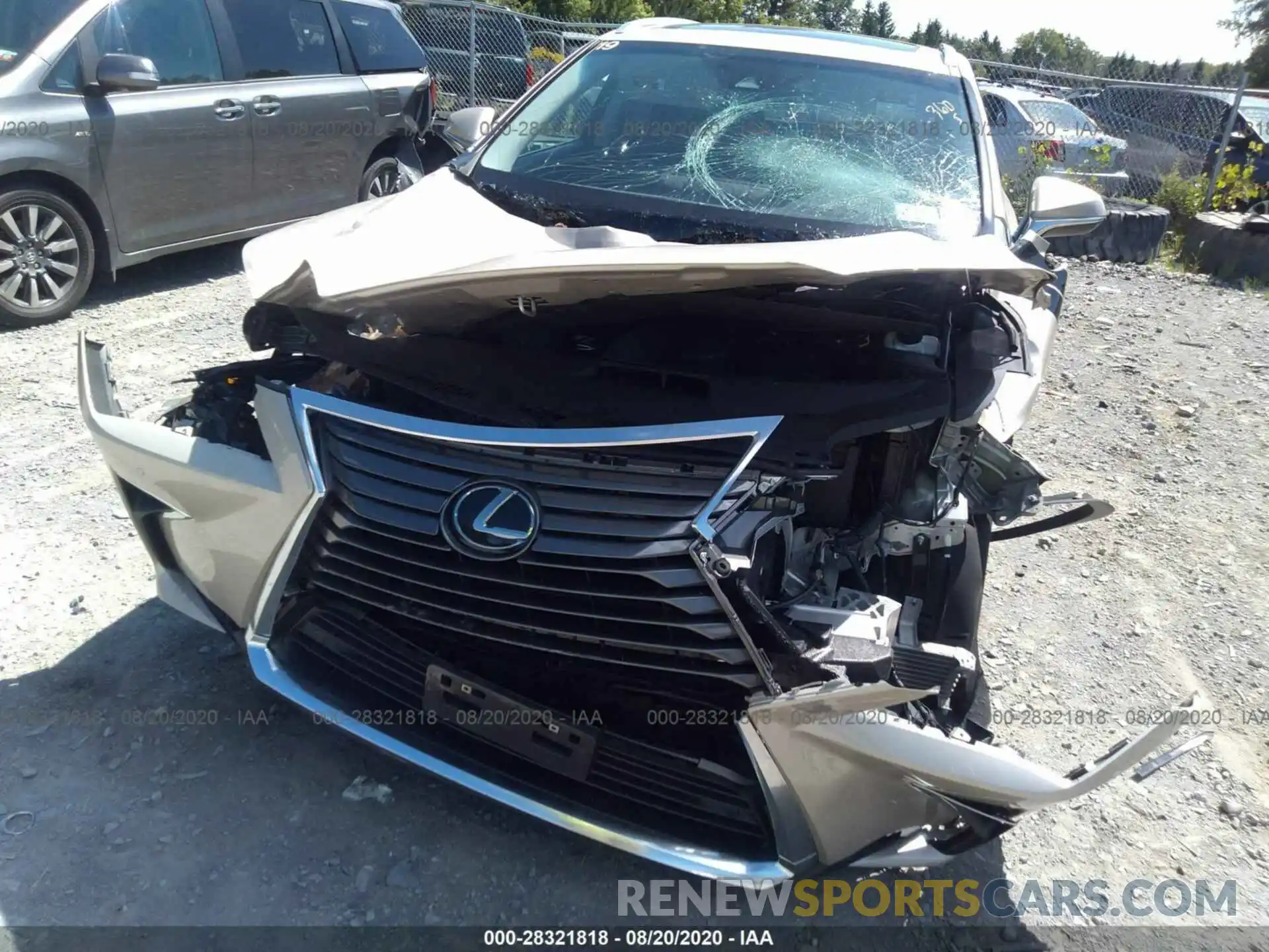 6 Photograph of a damaged car 2T2BZMCA5KC211306 LEXUS RX 2019