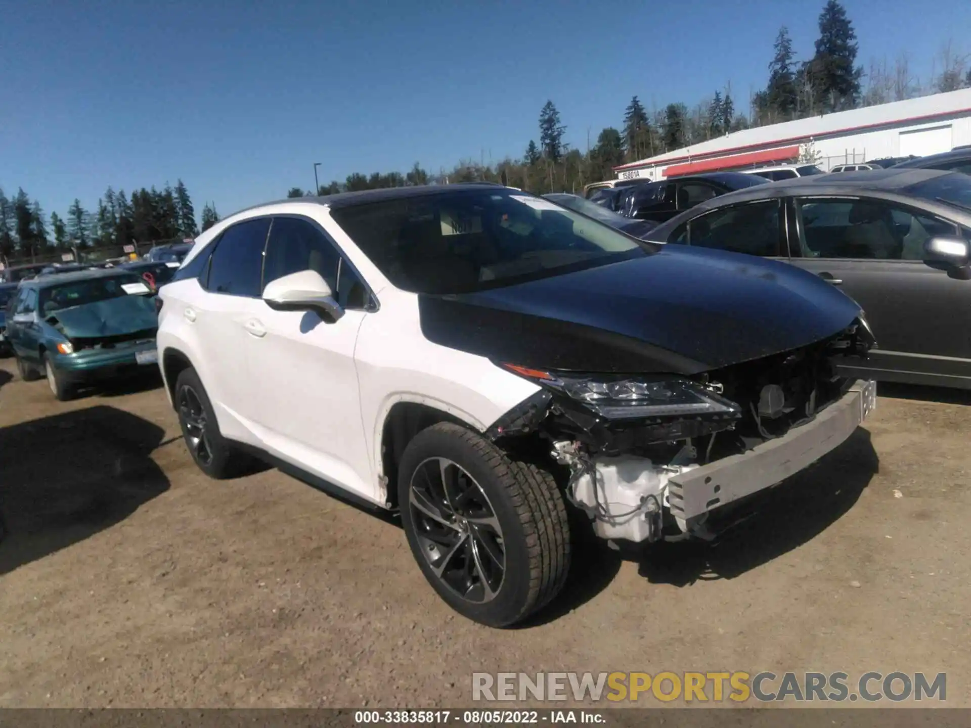 1 Photograph of a damaged car 2T2BZMCA6KC168806 LEXUS RX 2019