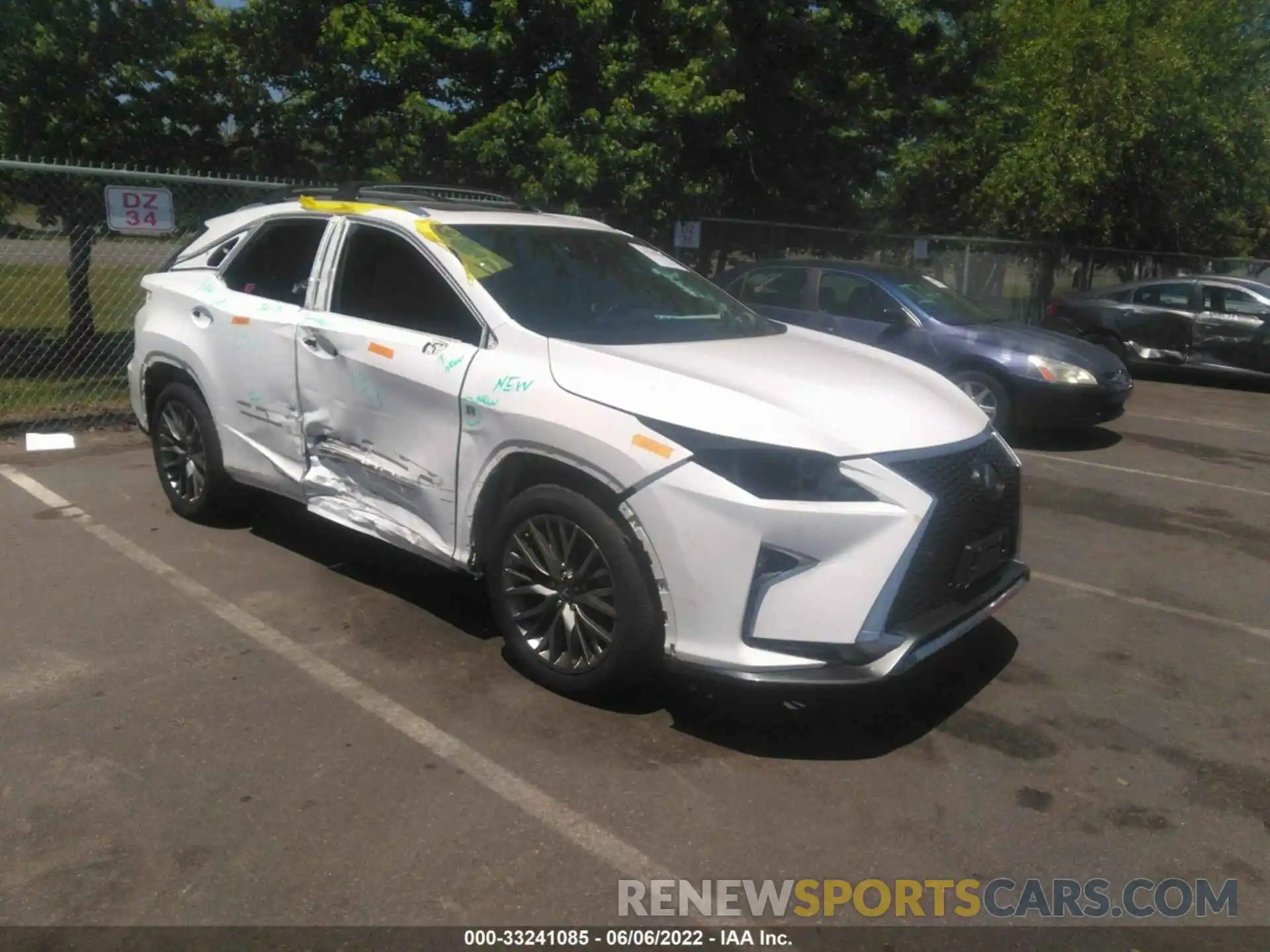 1 Photograph of a damaged car 2T2BZMCA6KC171947 LEXUS RX 2019