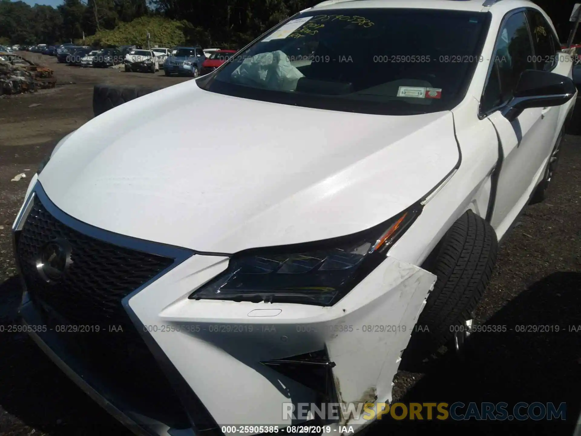 6 Photograph of a damaged car 2T2BZMCA6KC176212 LEXUS RX 2019