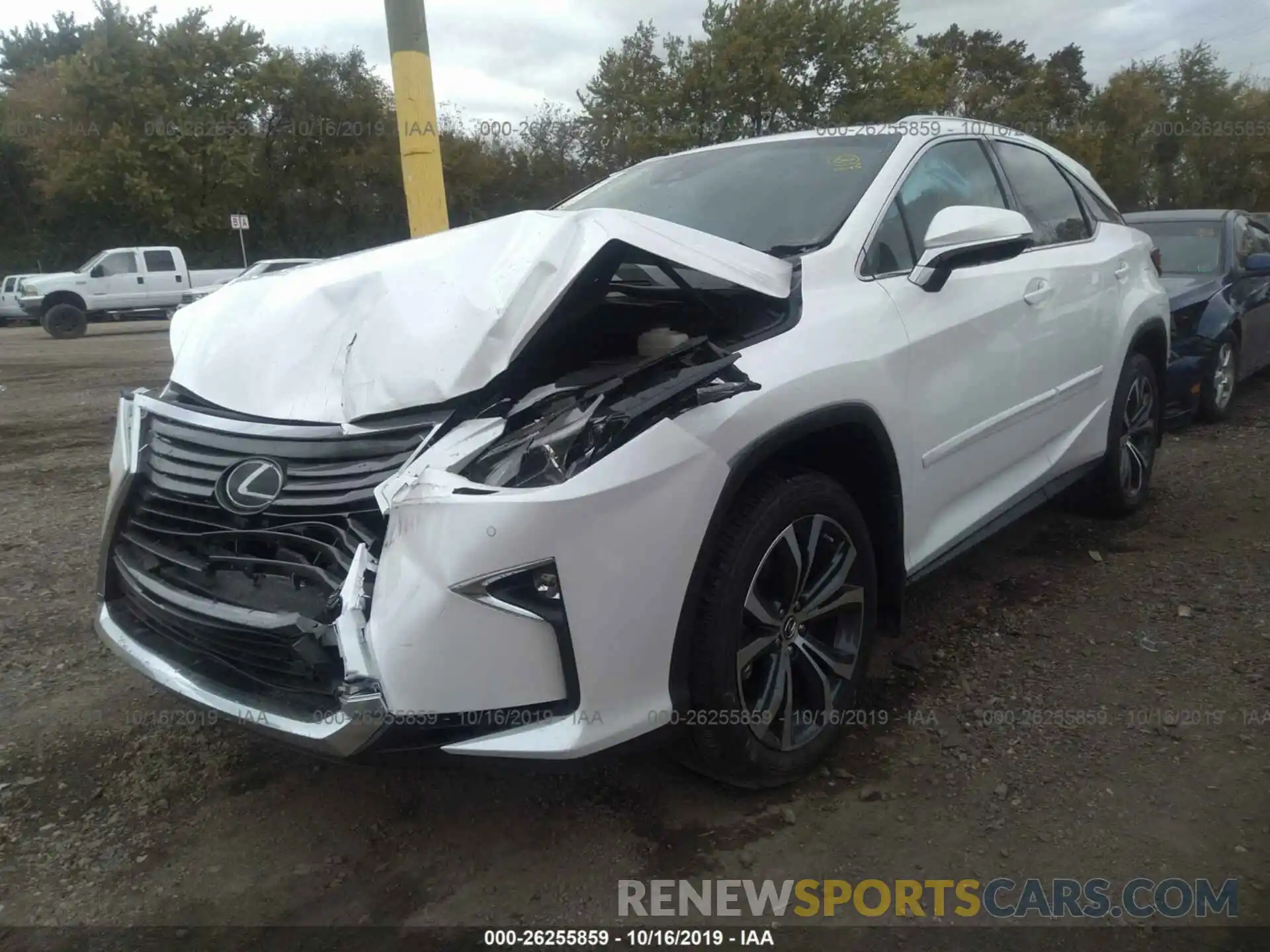 2 Photograph of a damaged car 2T2BZMCA6KC192071 LEXUS RX 2019